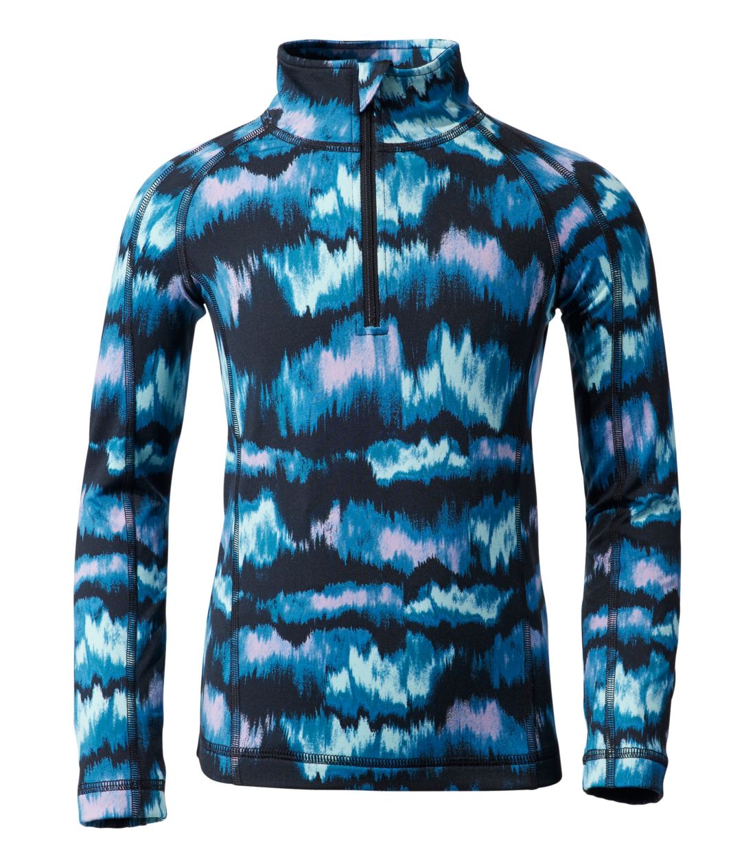 キッズ・ウィケッド・ウォーム・ロング・アンダーウエア、エクスペディションウェイト　プリント・トップ