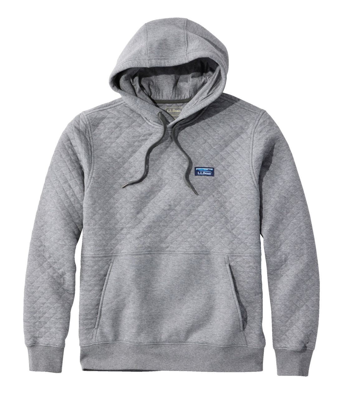 エル・エル・ビーン・キルト・スウェットシャツ、プルオーバー・フーディ