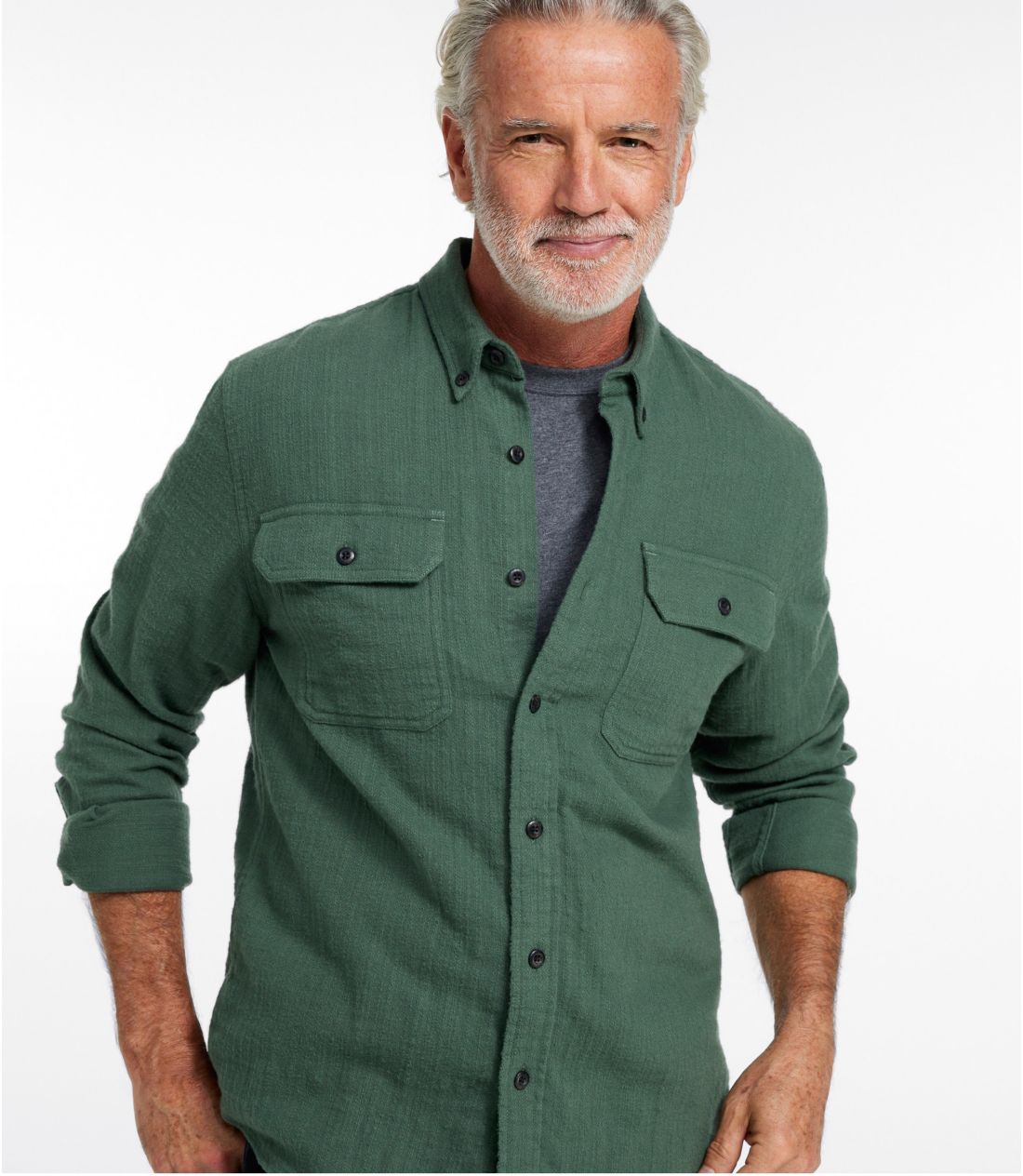 メンズ 1912 フィールド・フランネル・シャツ、スライトリー・フィット