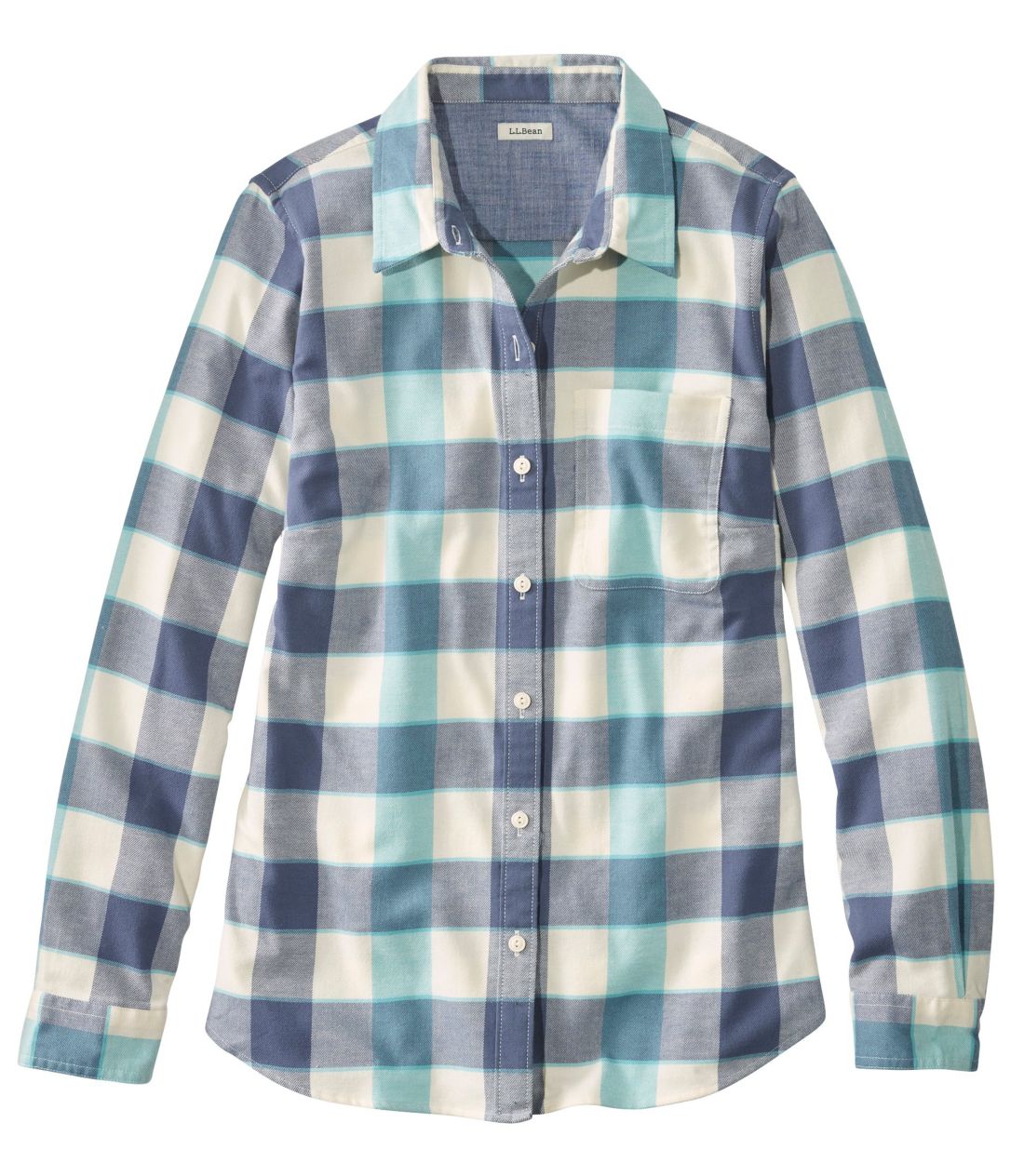 ビーンフレックス・オールシーズン・フランネル・シャツ、長袖