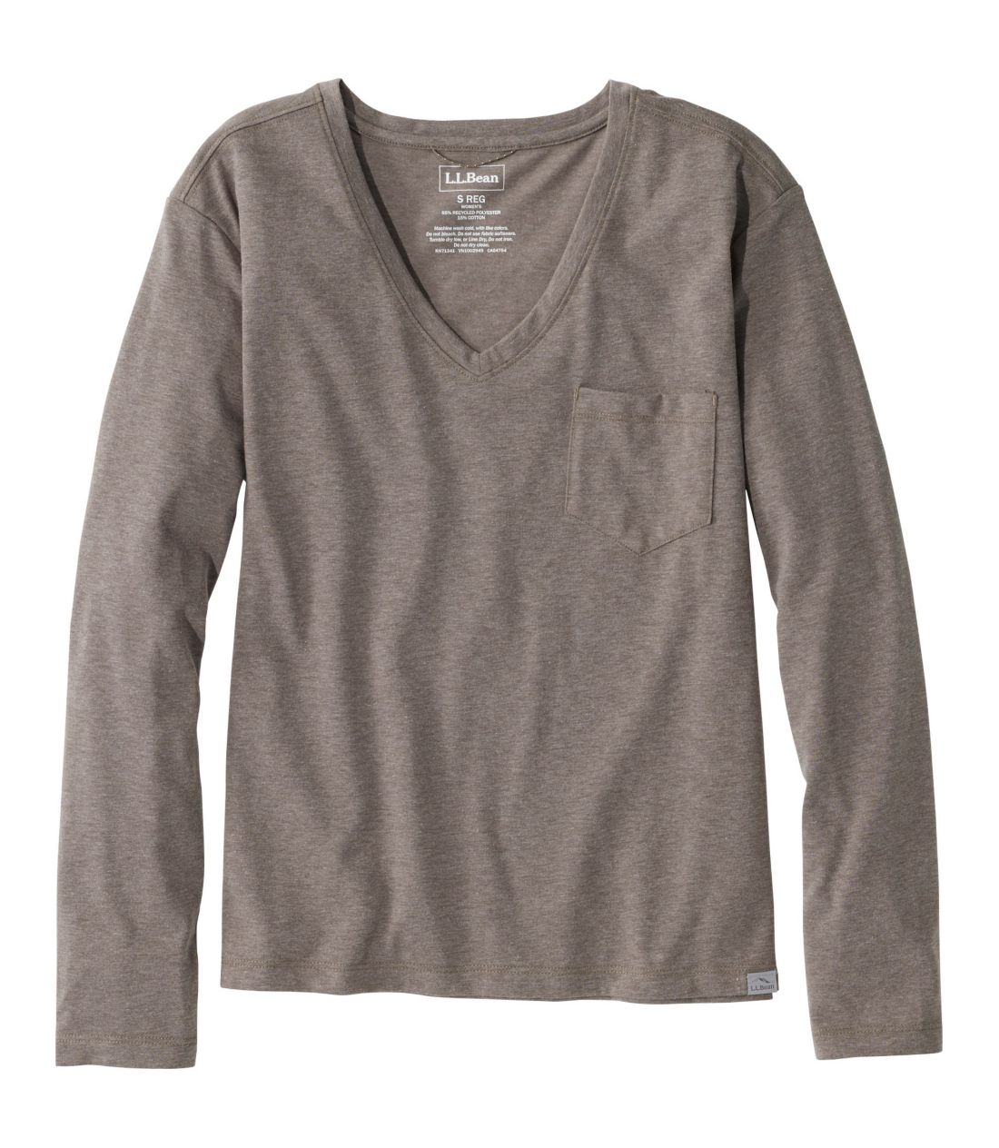 ビスタ・キャンプ・Vネック・ポケット・ティ、長袖