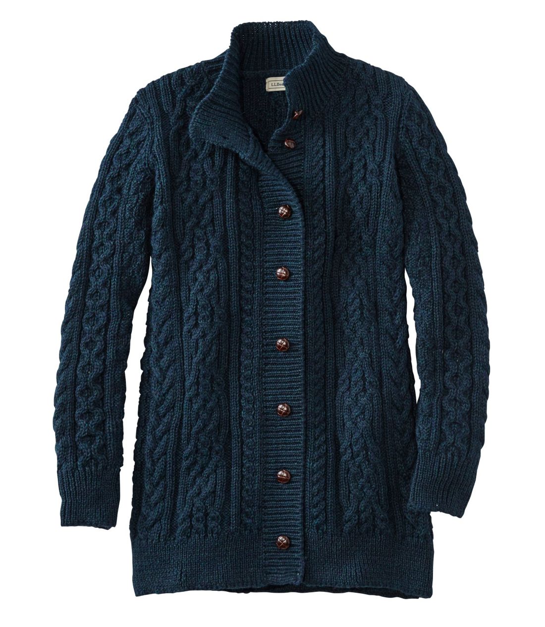 L.L.Bean アイルランド製 アイリッシュフィッシャーマンセーター