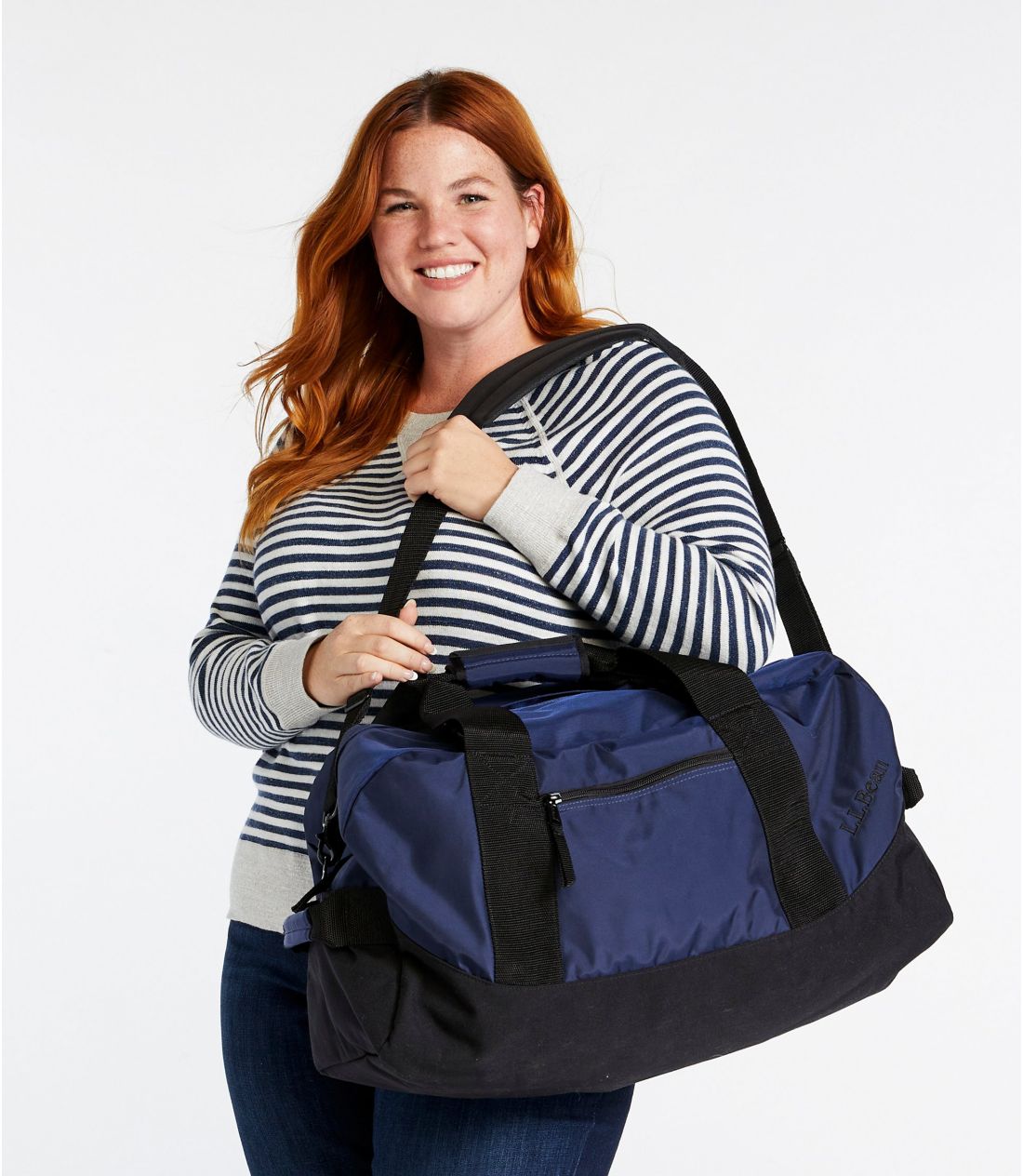 LLBean ダッフルボストンバッグ OLDTAG （アドベンチャー