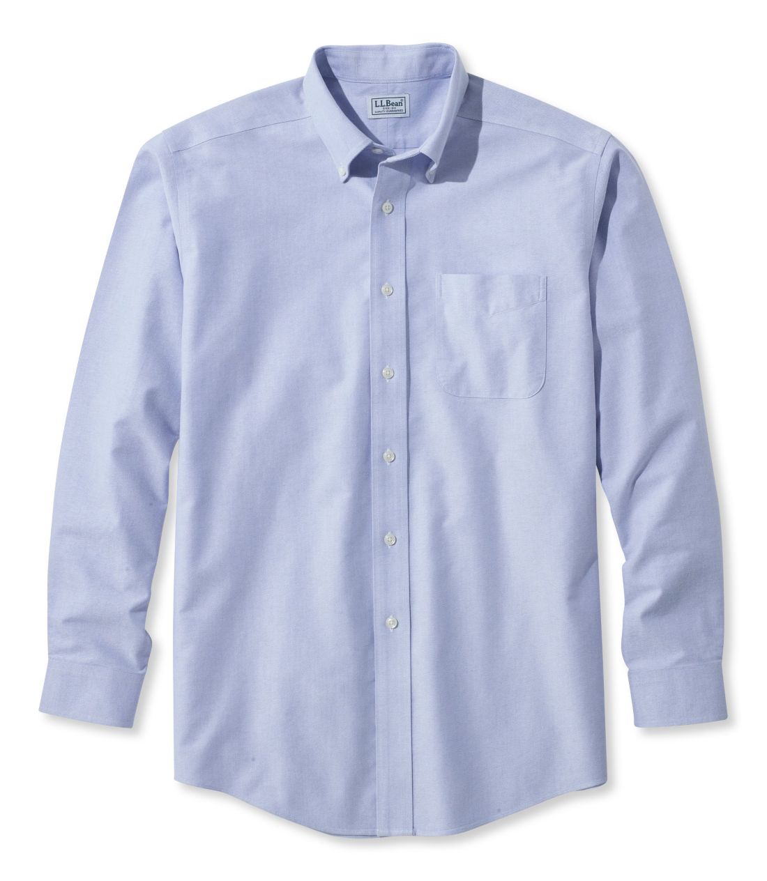 L.L.Bean 90's Oxford button-down Shirts 15.5-35 Blue Cotton