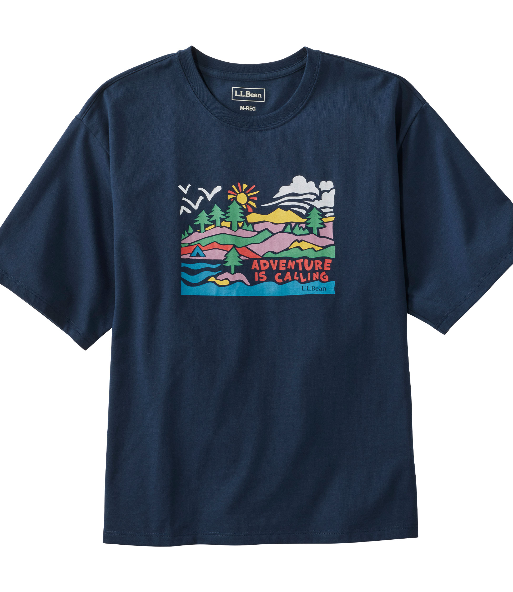 ジャパン・フィット　グラフィック・オーバーサイズ・カジュアル・ティ