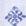 French Blue Medallion