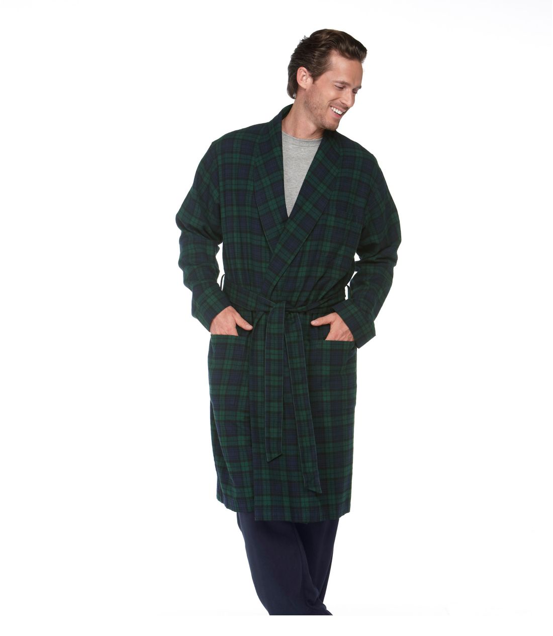 メンズ スコッチ・プラッド・フランネル・ローブ 通販｜L.L.Bean