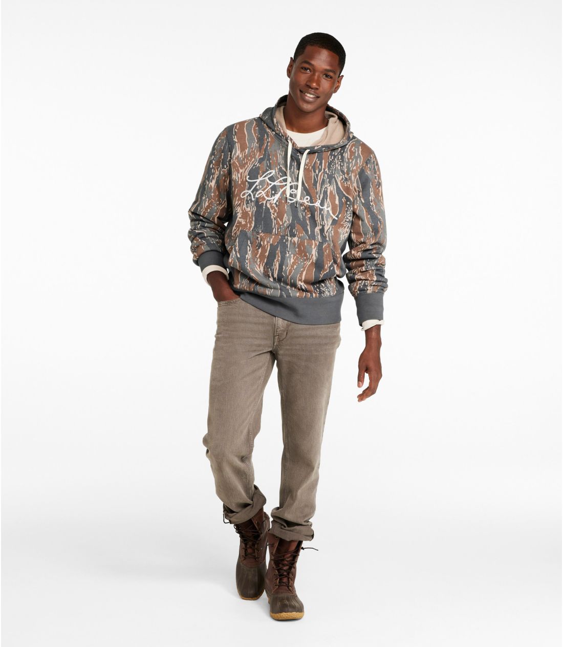 【CHAP】オンフィールドフーディ　Ｌサイズ 未使用・美品 メンズ シグネチャー・キャンプ・フーディ・スウェットシャツ