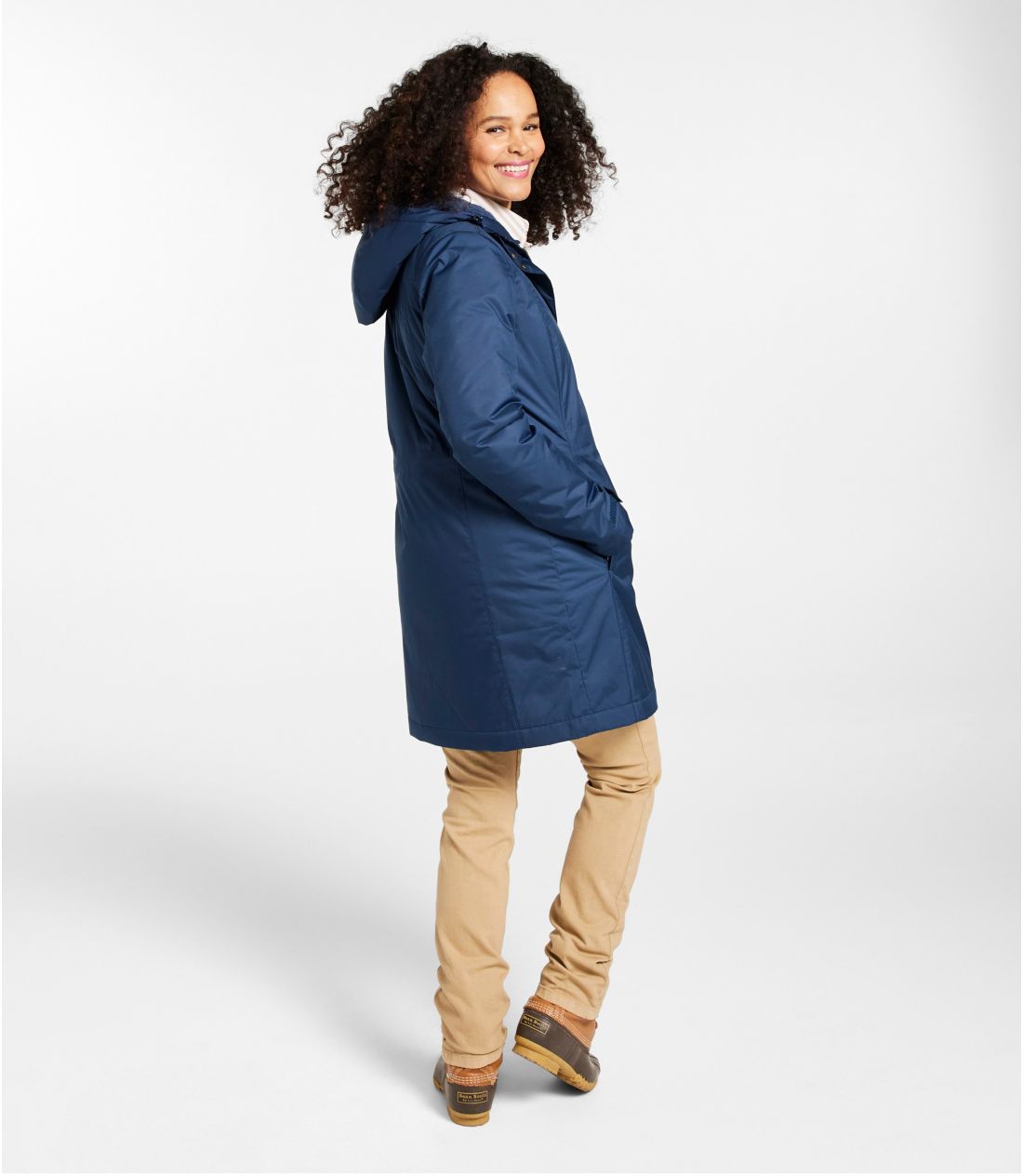 L.L. Bean ウィンターウオーマーコートネイビー Amazon.co.jp: [エルエルビーン] ウィメンズ ウィンター