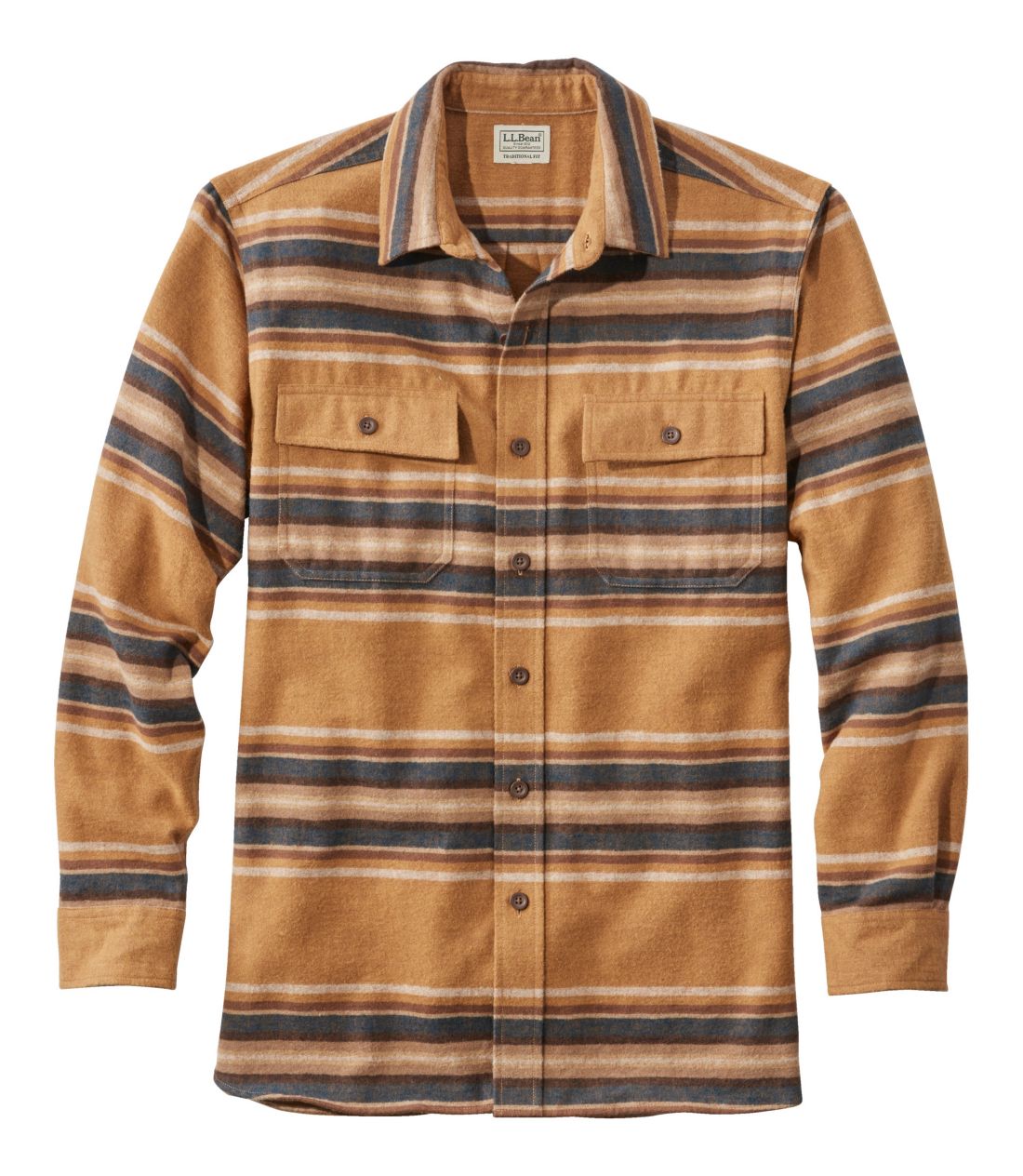 メンズ シャミー・クロス・シャツ、ストライプ 通販｜L.L.Bean