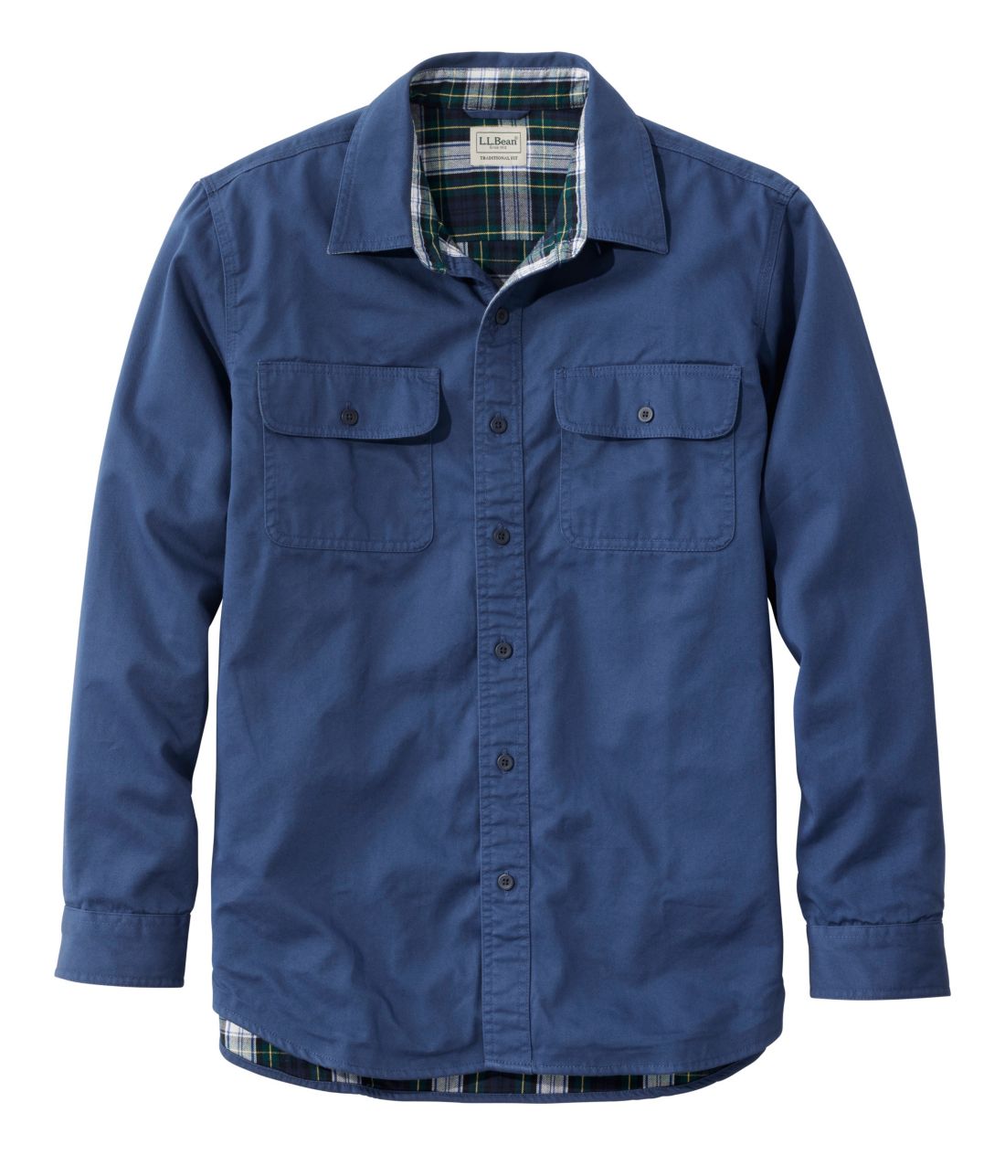 フランネルラインド・ハリケーン・シャツ