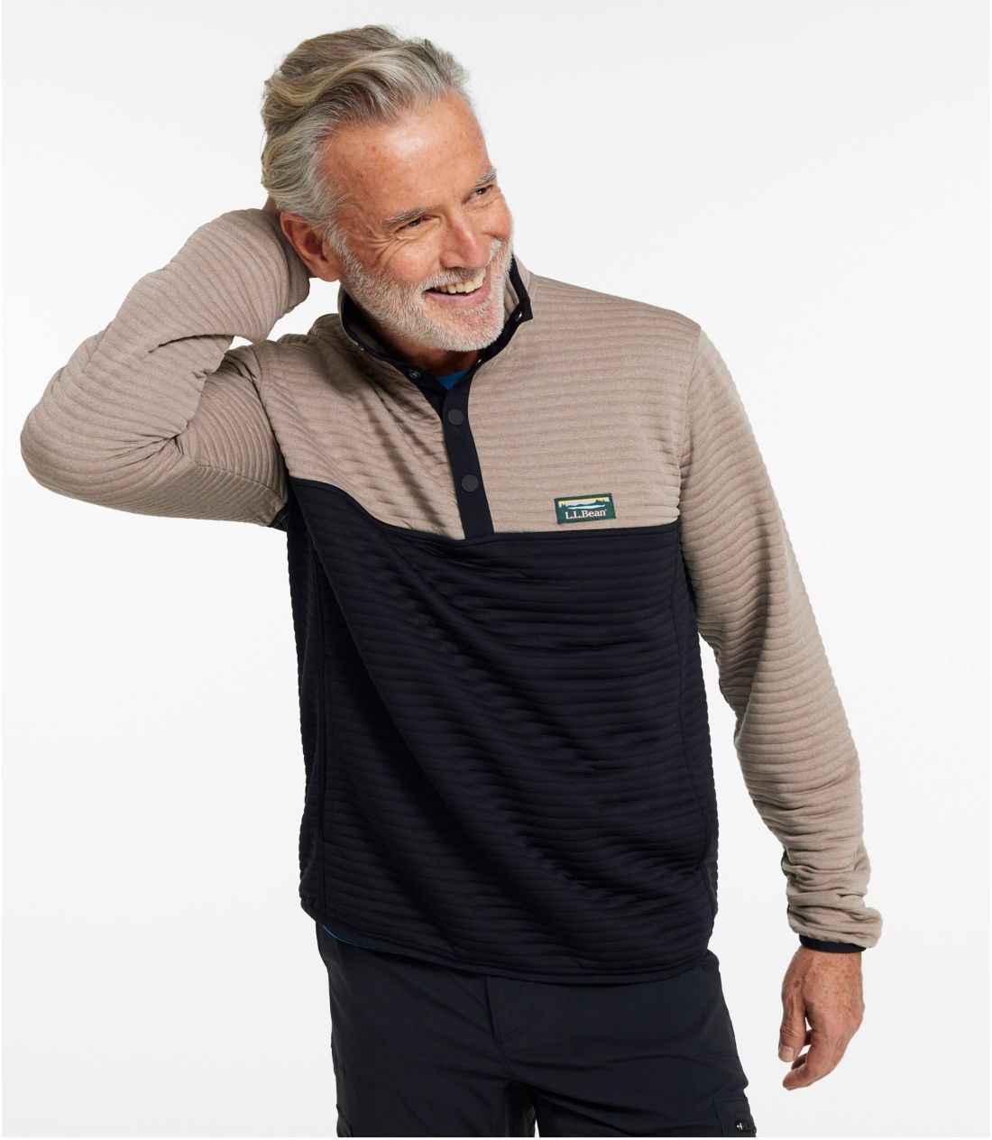 Men's Airlight Knit Pullover, Colorblock | Sweatshirts at