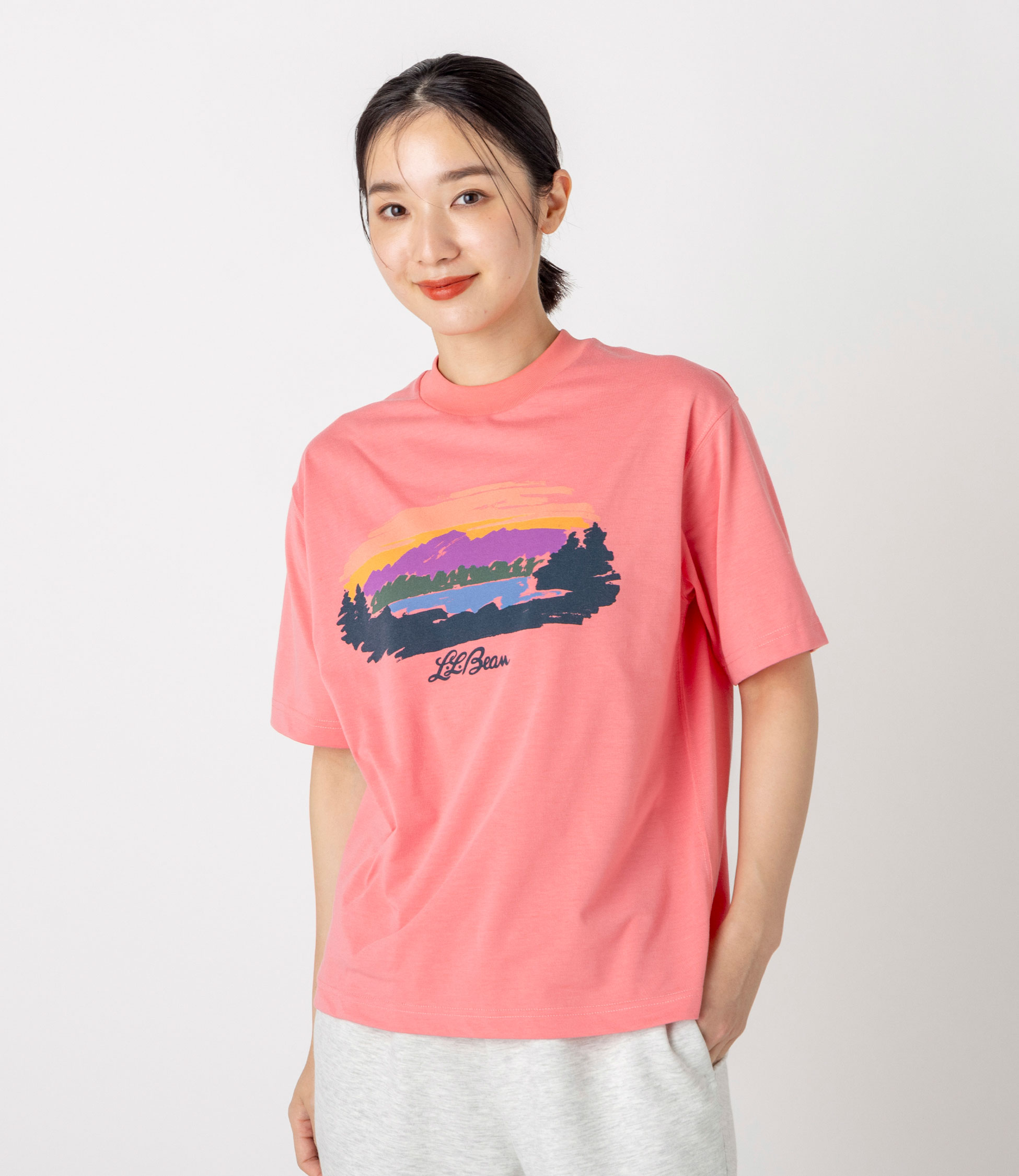 tシャツ 「JAPAN EDITION」カントン・マウンテン・レイク・グラフィック・ティ レディース ウィメンズ カントン・マウンテン・レイク・グラフィック・ティ