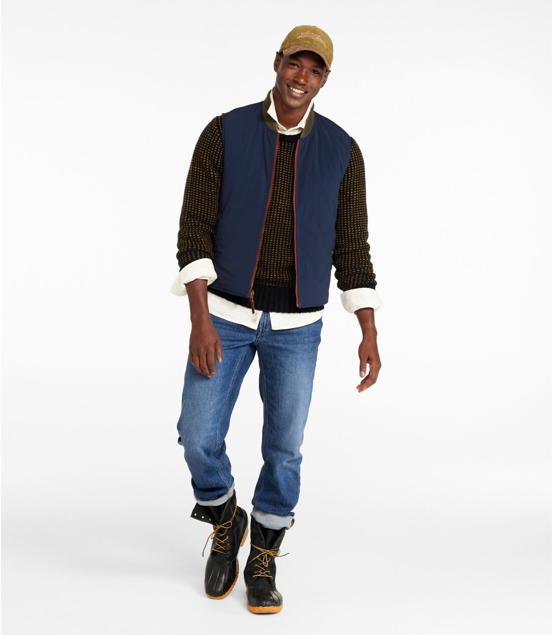 メンズ シグネチャー・リバーシブル・キルト・ベスト 通販｜L.L.Bean