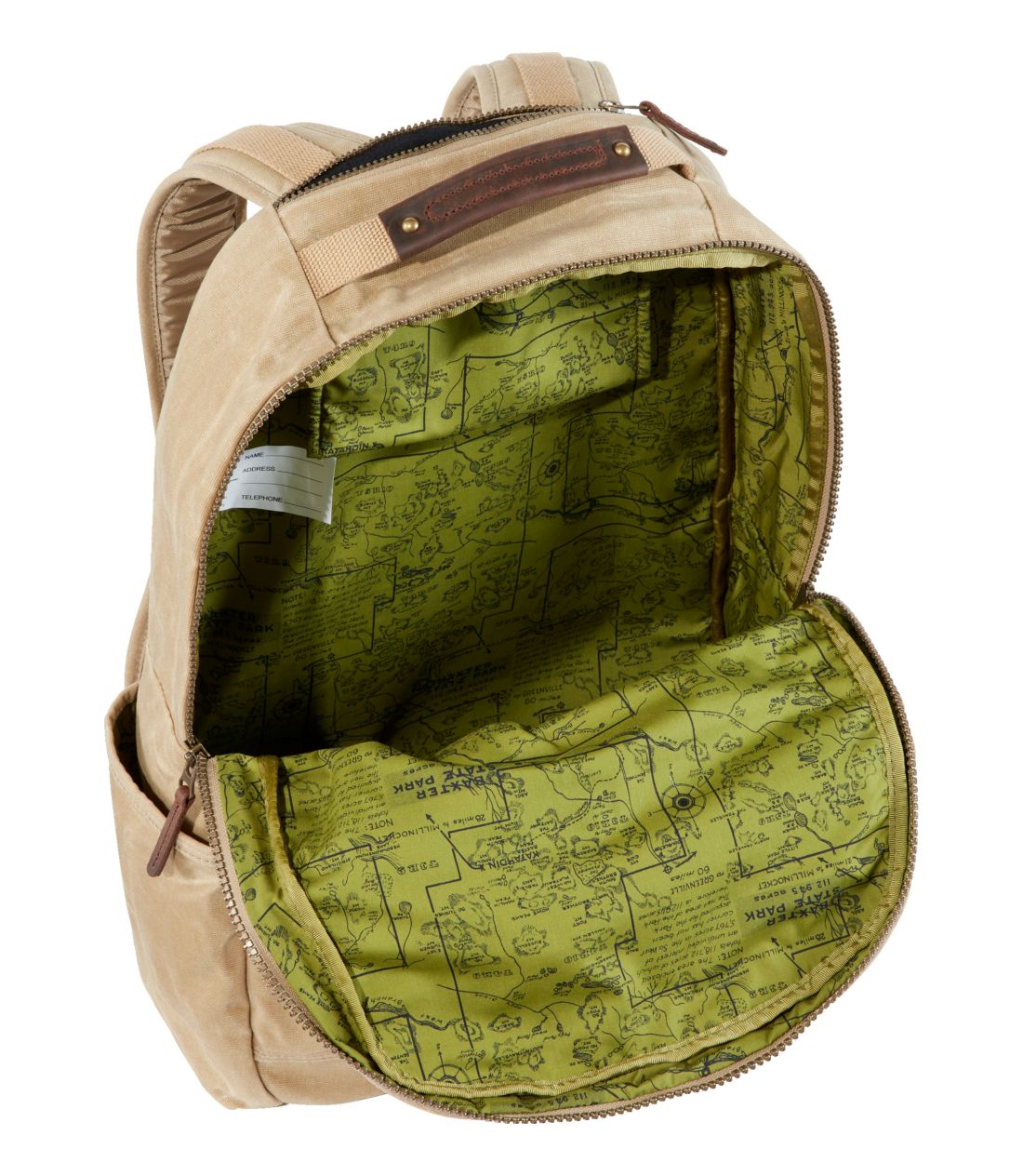 ワックスキャンバス・トラベル・バックパック 通販｜L.L.Bean