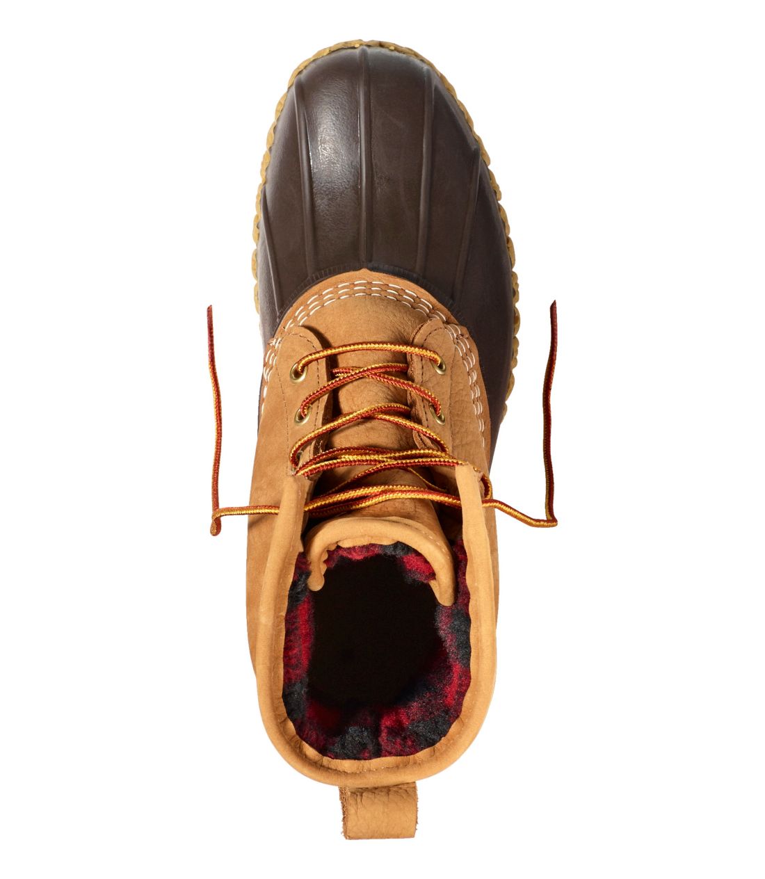 メンズ ビーン・ブーツ、8インチ フリースラインド