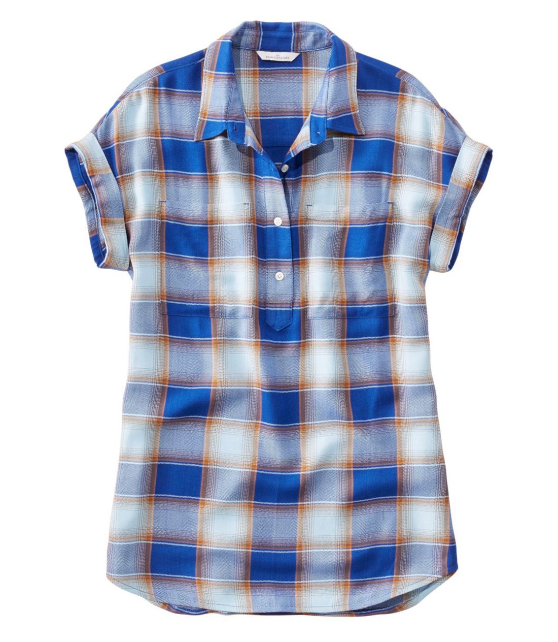 シグネチャー・ドレーピー・ポップオーバー、半袖