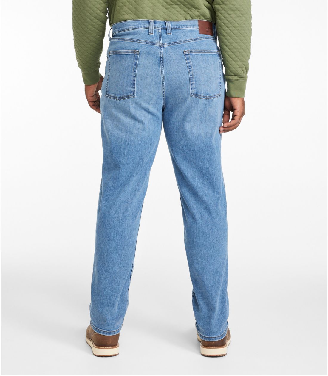 Men's 31-30 ブルー系 Llbean ( エルエルビーン ) ダブル エル ジーンズ クラシックフィット フランネル ラインド Dou メンズ ダブル・エル・ジーンズ、クラシック・フィット 通販