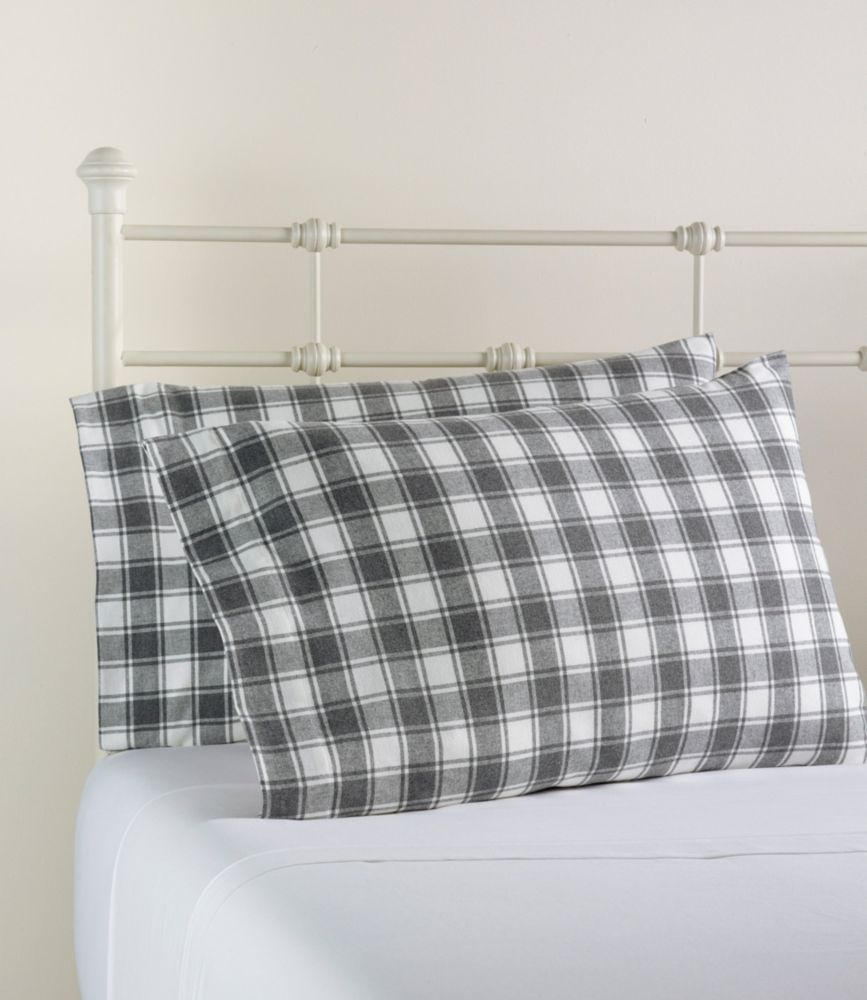 ウルトラソフト・コンフォート・フランネル・ピローケース、チェック　2枚セット