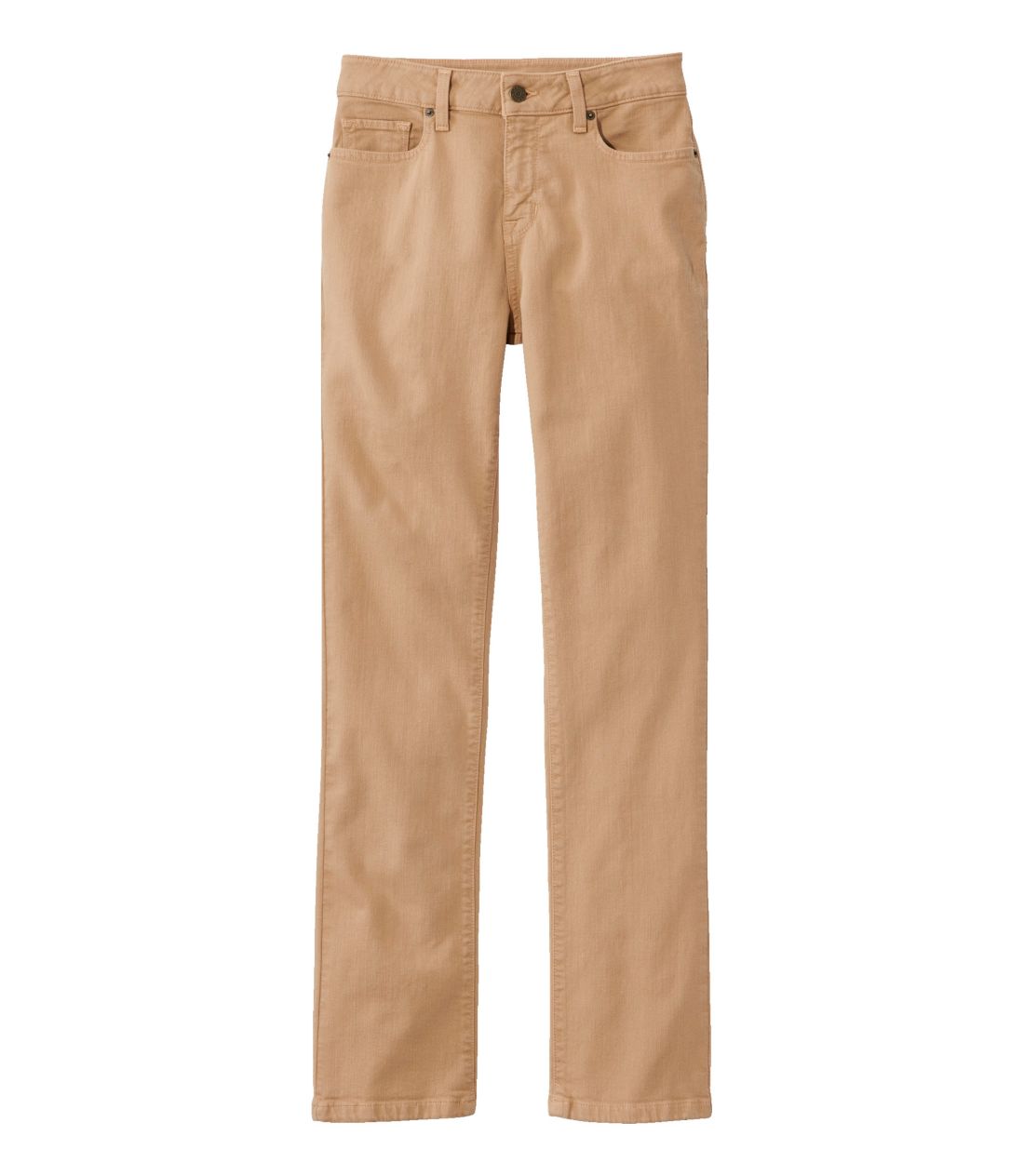 トゥルー・シェイプ・ジーンズ、ハイライズ　スリムレッグ　カラー