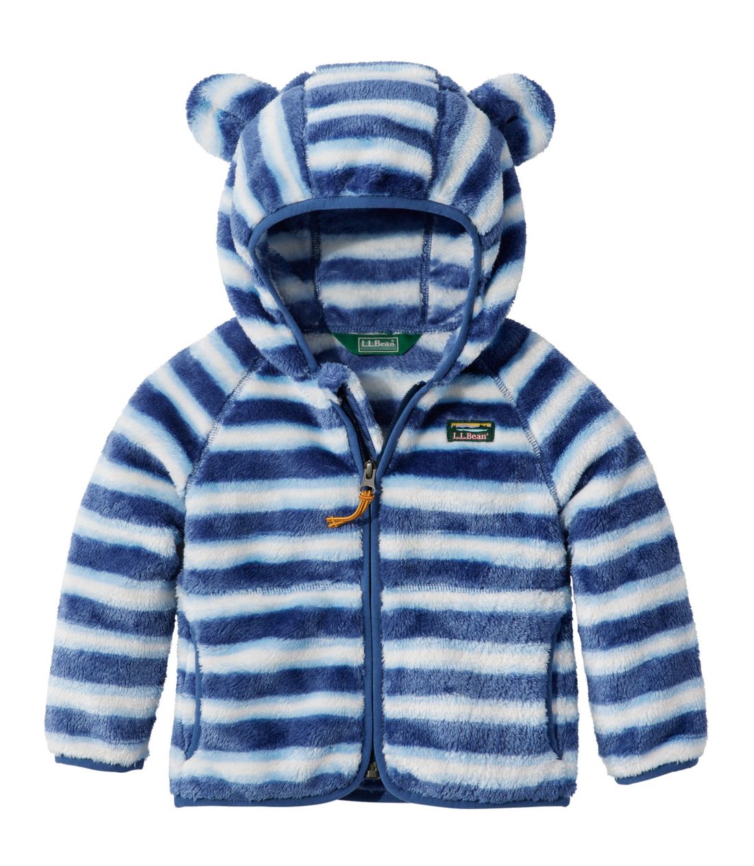 乳幼児・エル・エル・ビーン・ハイパイル・フリース・ジャケット、プリント