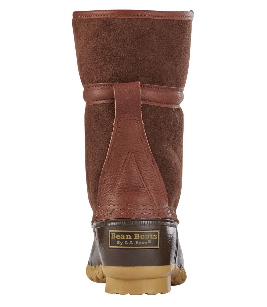 USA製 L.L.Bean モカシン ビーンブーツ 茶系×紺系 レディース