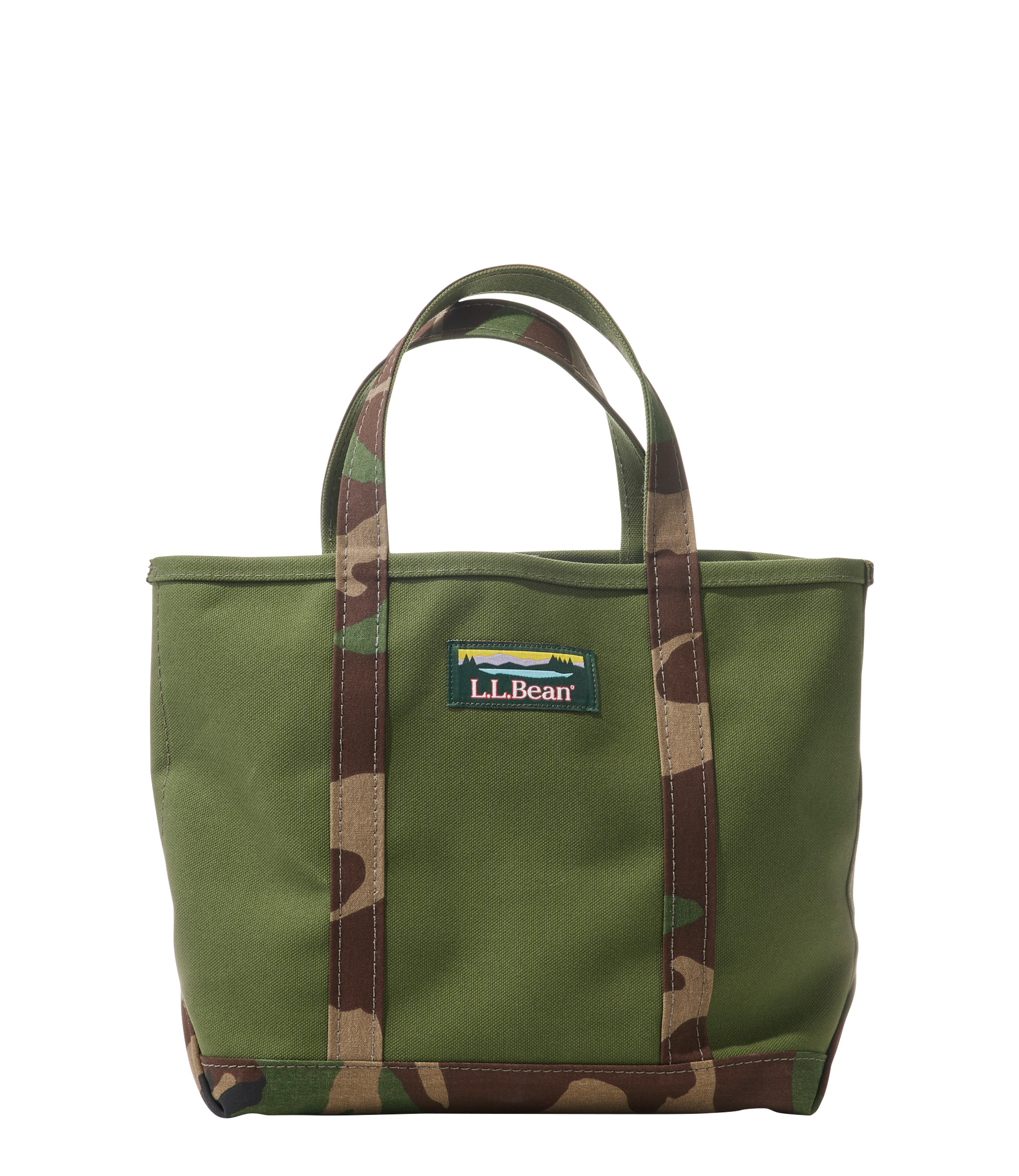 LL Bean 迷彩 トートバッグ ハンターズ・トート・バッグ、ジップ・トップ ショルダー