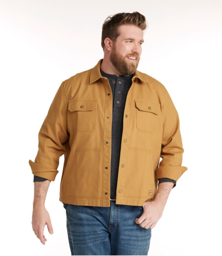 メンズ ビーンビルト・キャンバス・シャツ・ジャック 通販｜L.L.Bean 