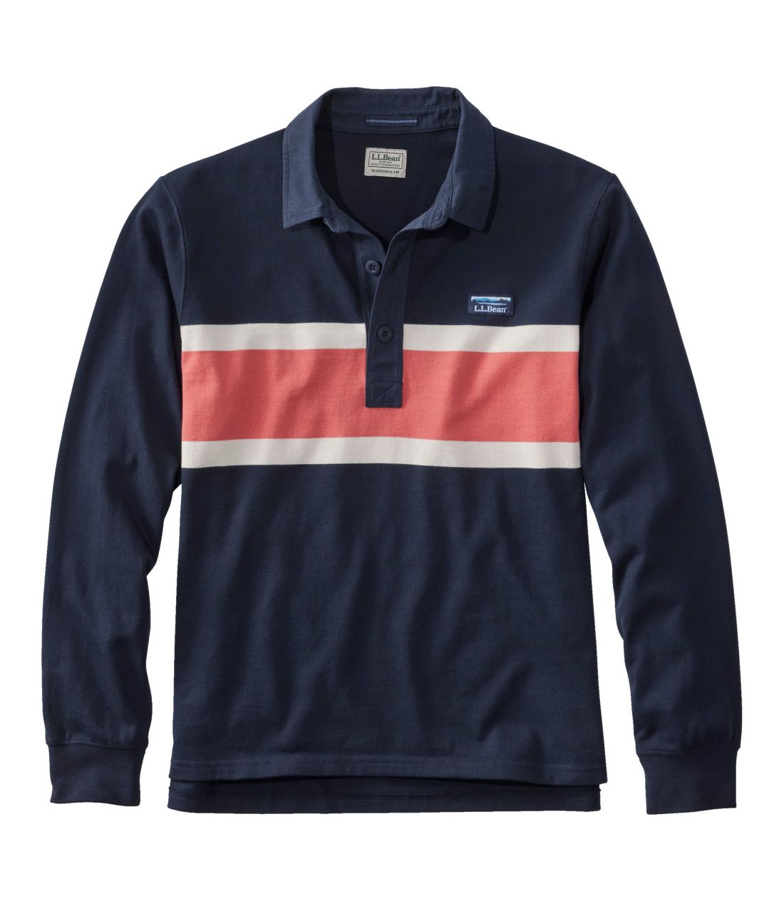 ビンテージ・ソフト・ラグビー、チェスト・ストライプ