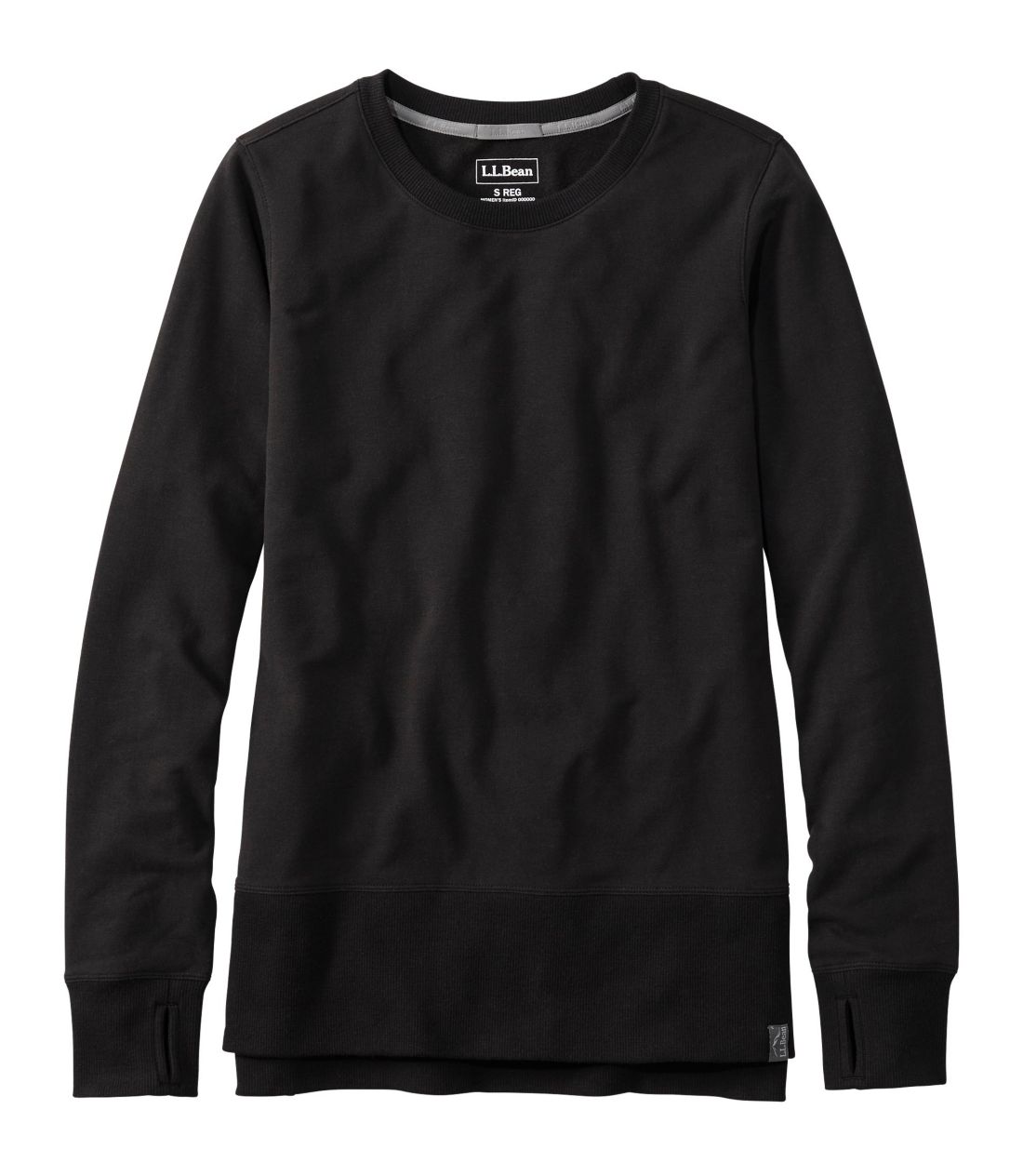 エル・エル・ビーン・コージー・スウェットシャツ、スプリットヘム