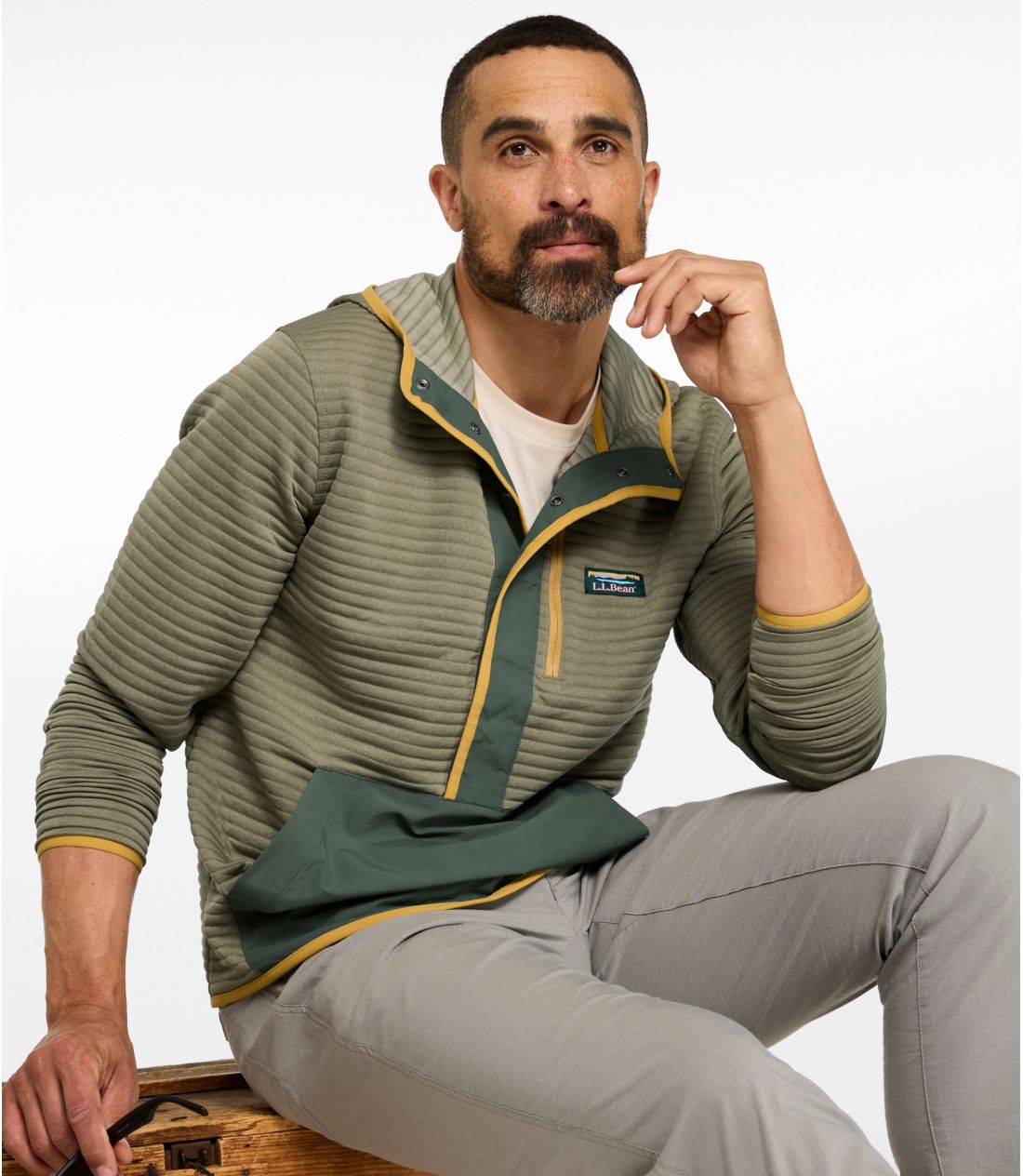 メンズ エアーライト・ニット・プルオーバー・フーディ 通販｜L.L.Bean