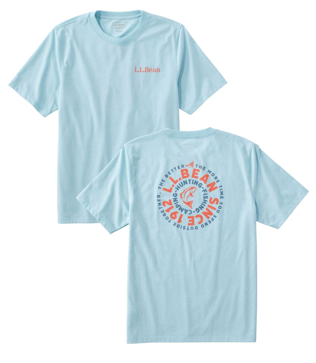 テクニカル・フィッシング・グラフィック・ティ、半袖