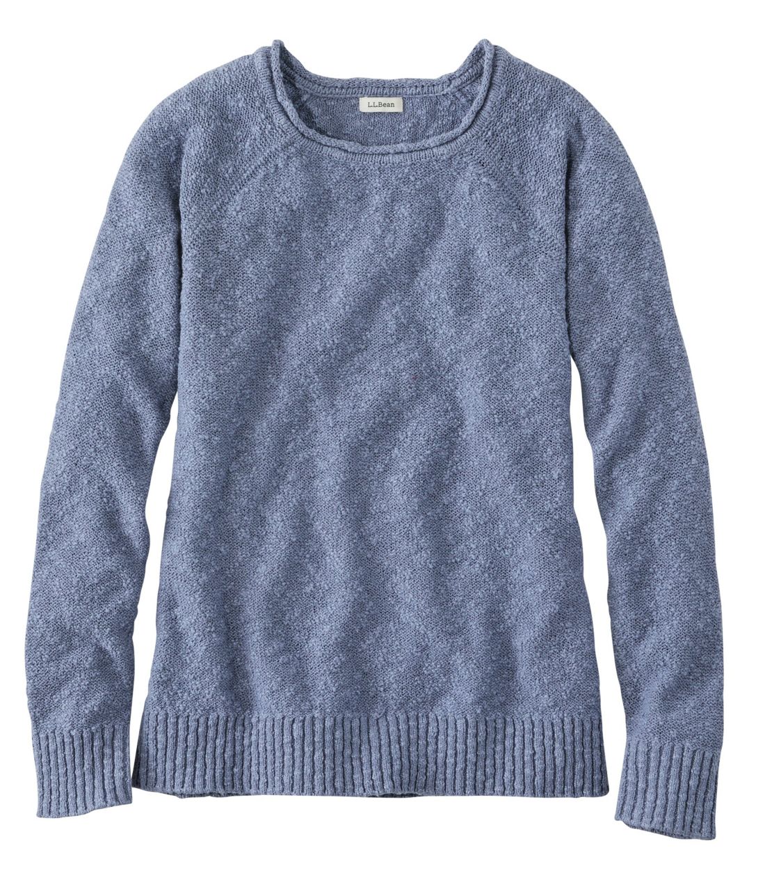 ミッドウェイト・コットン・スラブ・ロールネック・プルオーバー