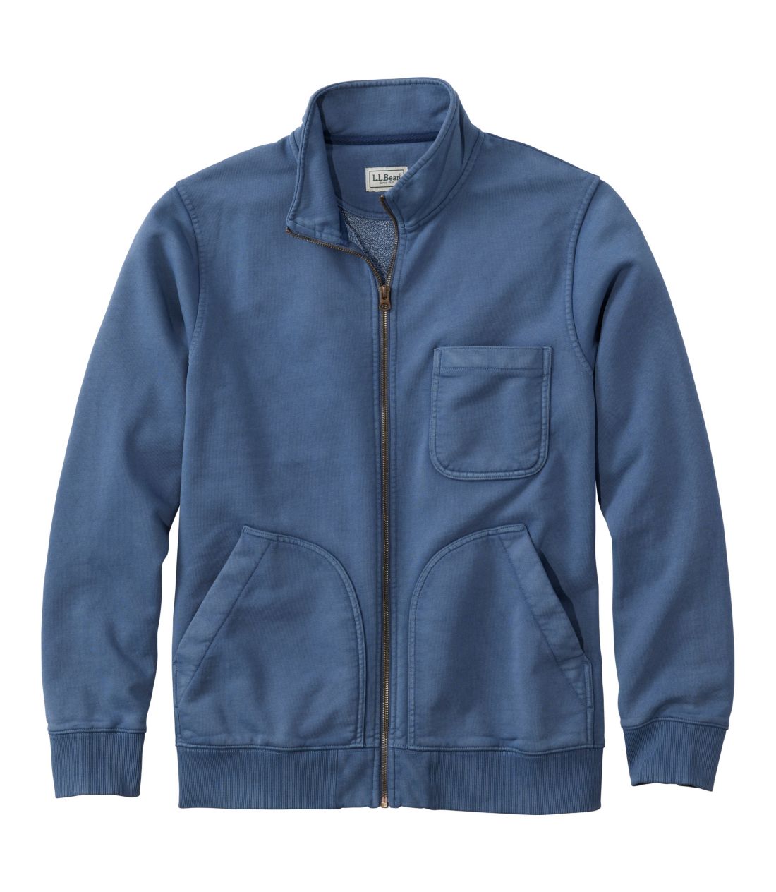 サンウォッシュ・スウェットシャツ、フルジップ