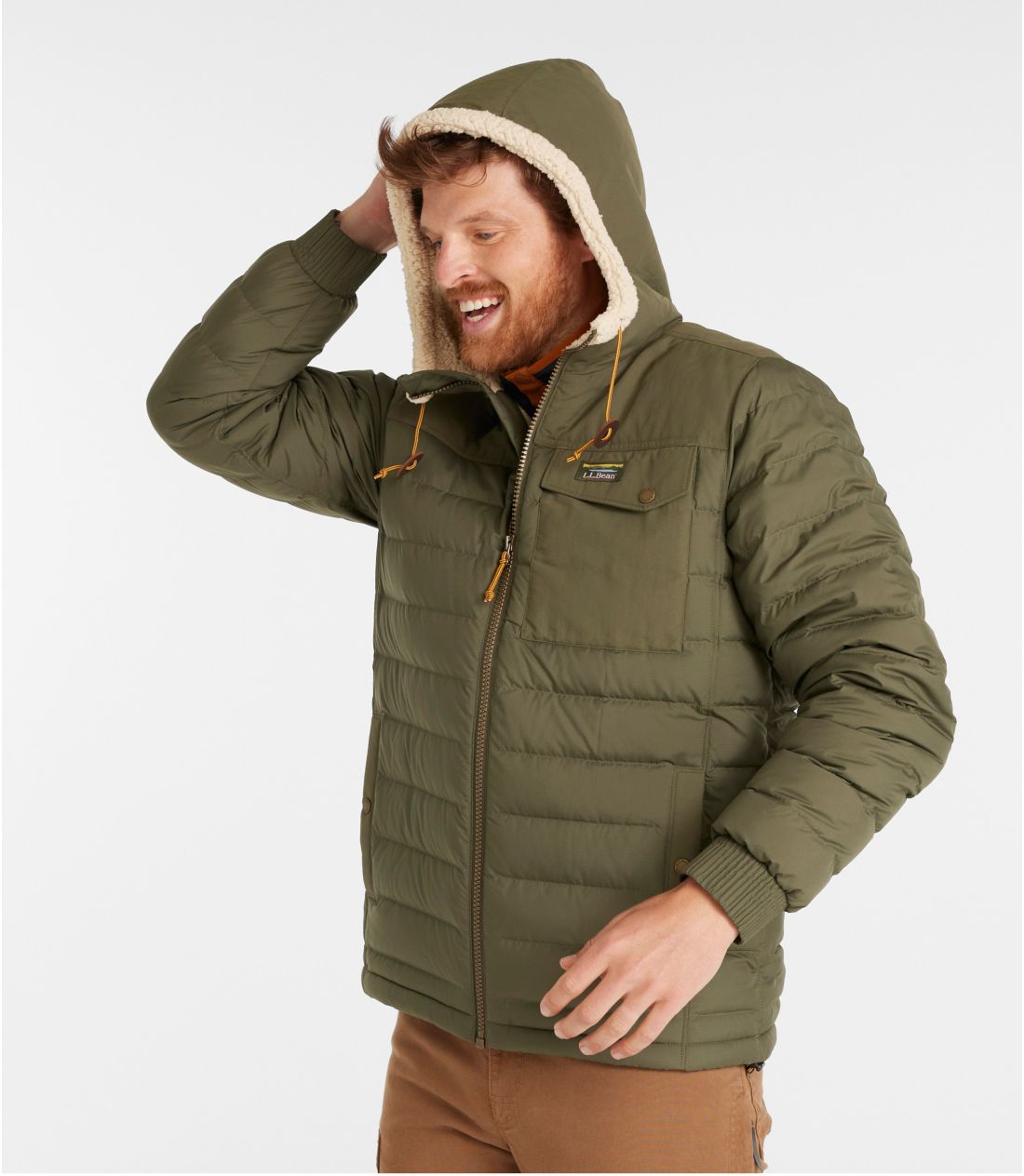   柔らかシェルパ クラシック パファー ジャケット L.L.Bean コート ジャケット マウンテン・クラシック・パファー