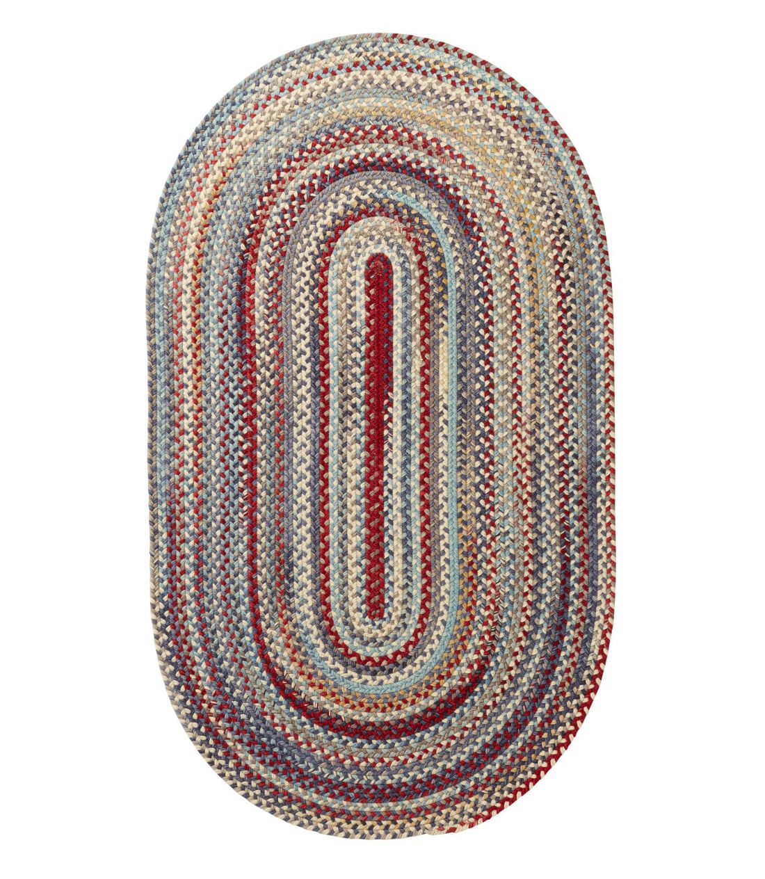 エル・エル・ビーン・ブレイド・ウール・ラグ 244x335cm 多色編み込み楕円 エル・エル・ビーン・ブレイド・ウール・ラグ 244x335cm 多色編み込み楕円