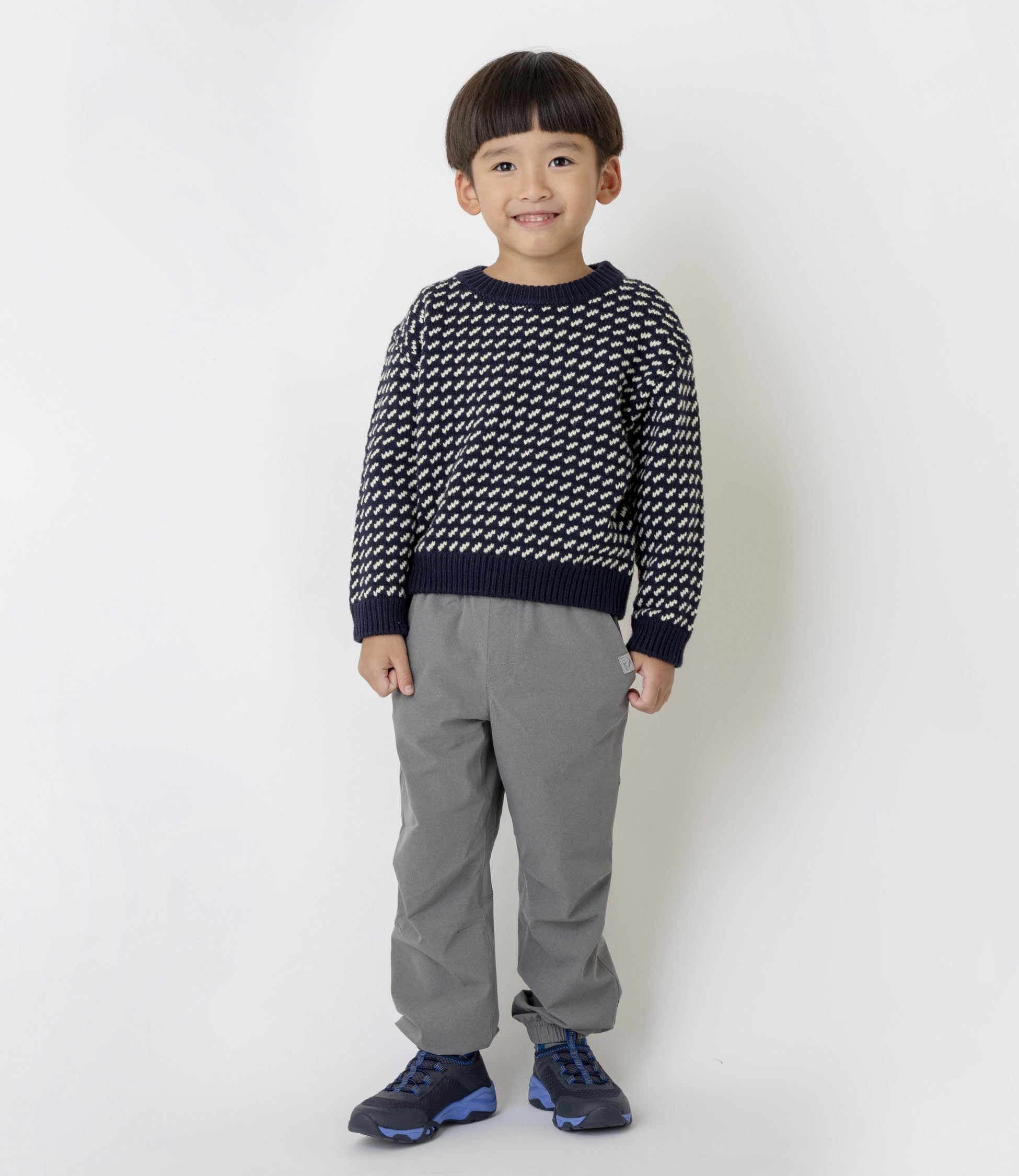 キッズ・ウェイン・ウォッシャブル・セーター・バーズアイ 通販