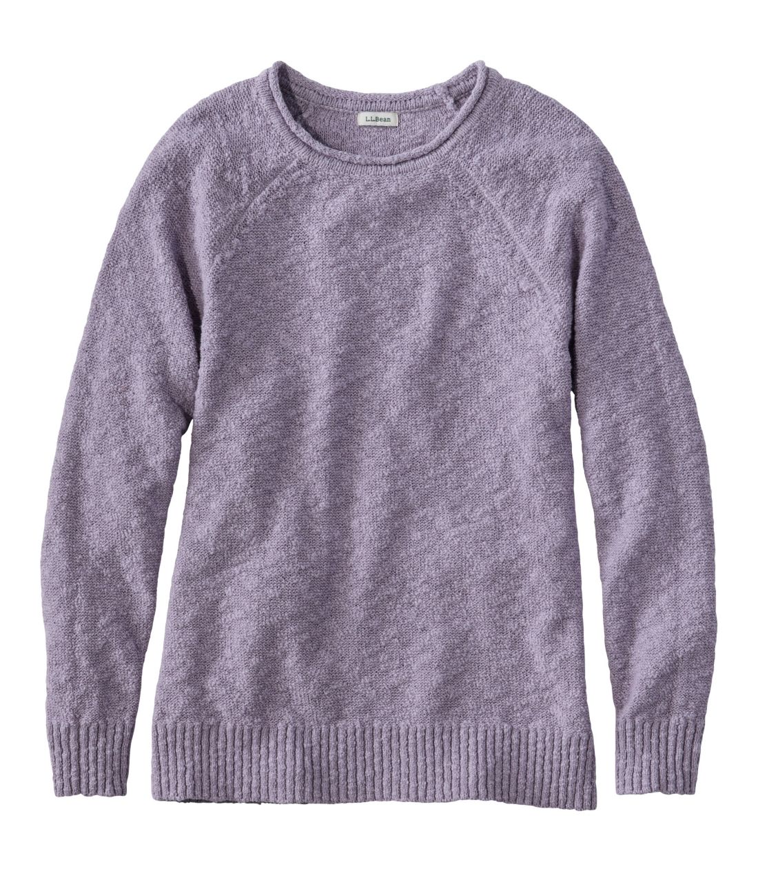 ミッドウェイト・コットン・スラブ・ロールネック・プルオーバー