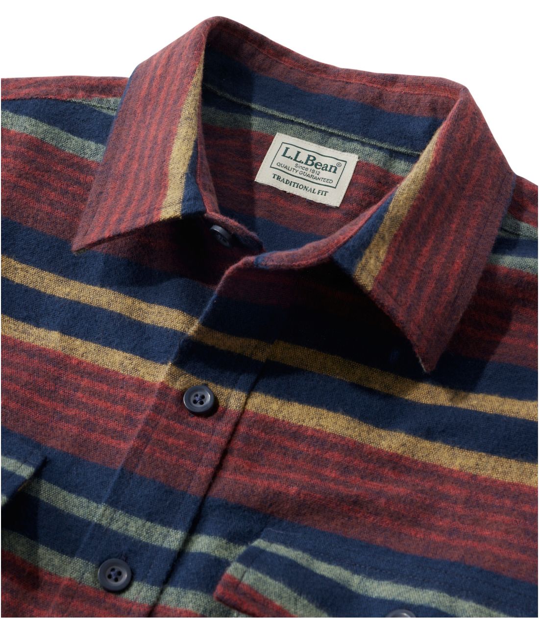 メンズ シャミー・クロス・シャツ、ストライプ 通販｜L.L.Bean