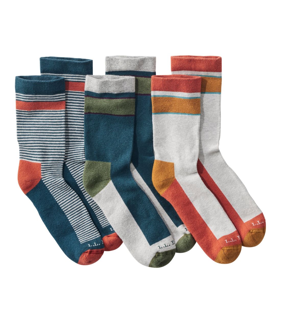 ウィケッド・ソフト・コットン・ソックス・ギフト・セット、3足セット