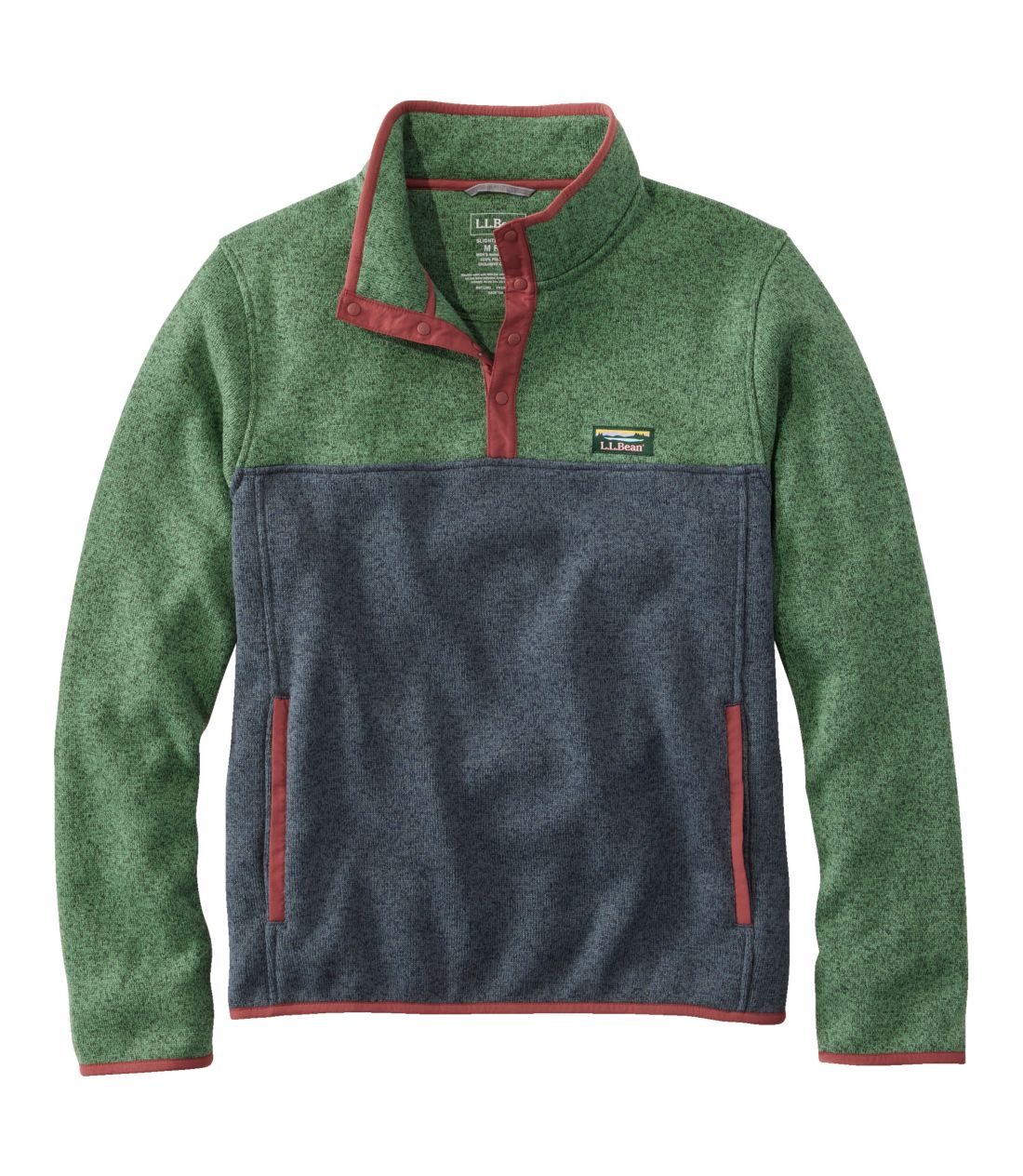 LLBean 90s グリーン/レッド 90年代 L.L.Bean OUTDOORS エルエルビーン アウトドア マウンテン
