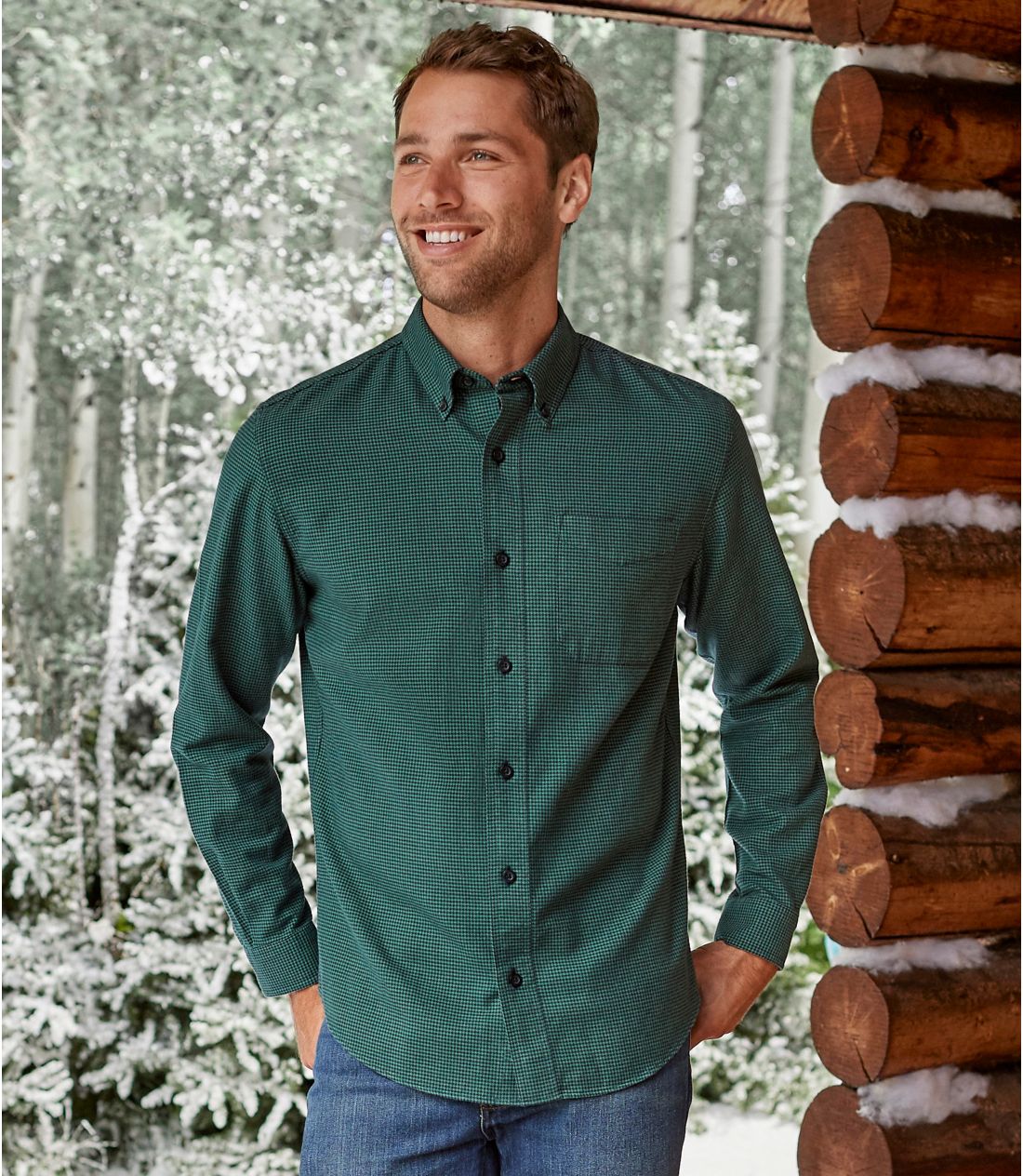 メンズ ウィケッド・グッド・フランネル・シャツ、スライトリー