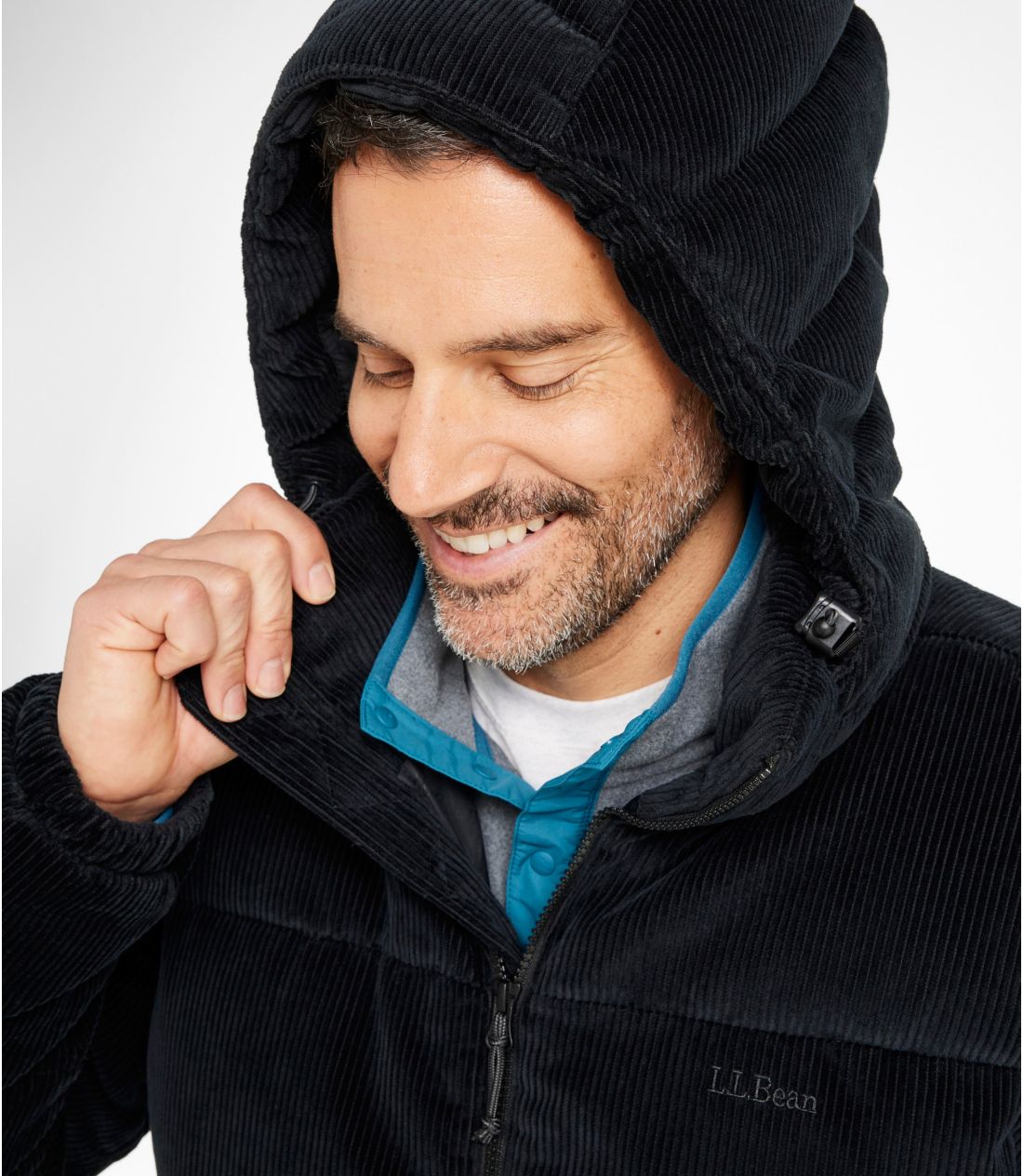 メンズ マウンテン・クラシック・ダウン・ジャケット、コーデュロイ