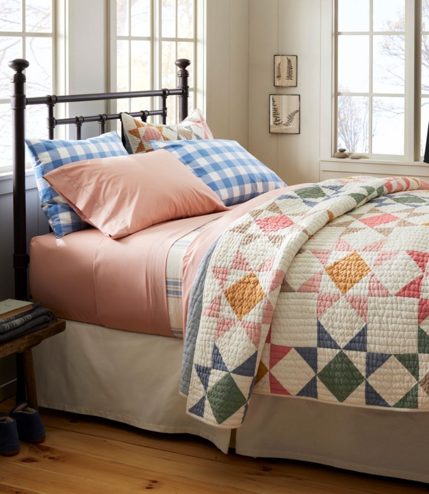 Multi Color North STAR Patchwork Quilt Collection L.L.Bean