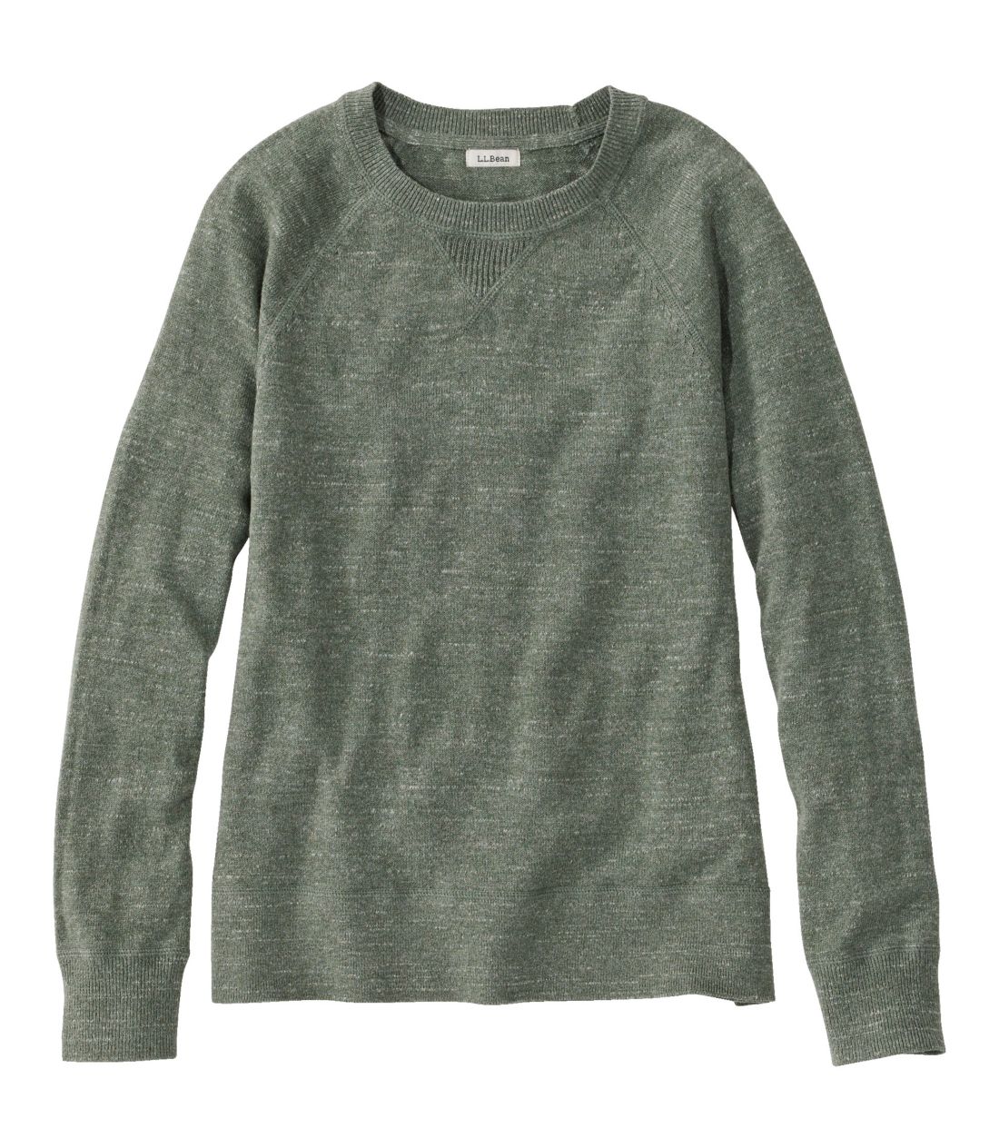 (取寄) エルエルビーン レディース オーガニック コットン スラブ クルー ネック スウェットシャツ セーター L.L.Bean (取寄) エルエルビーン レディース オーガニック