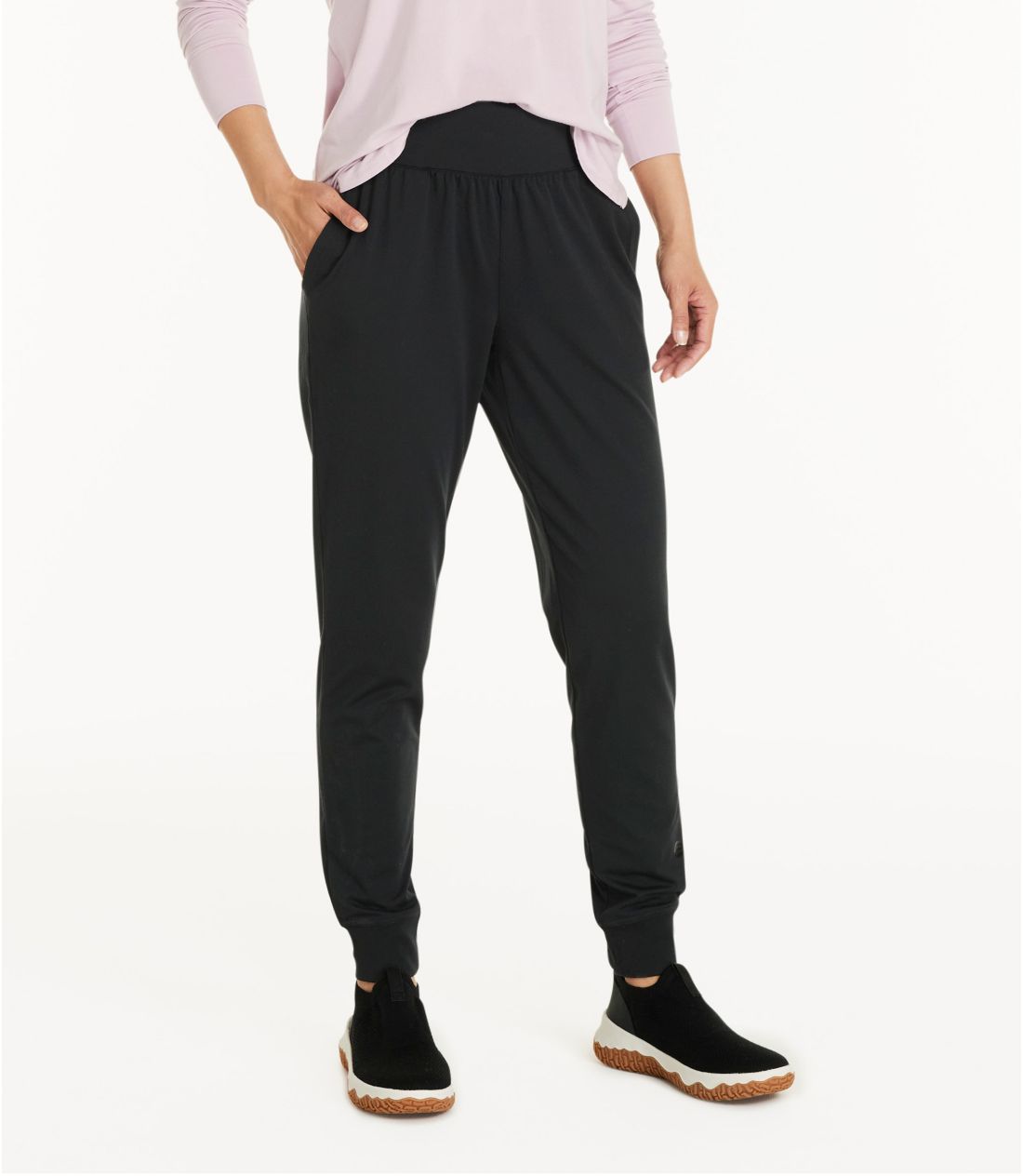 パンツ ストレッチリラックスジョガーパンツ レディース