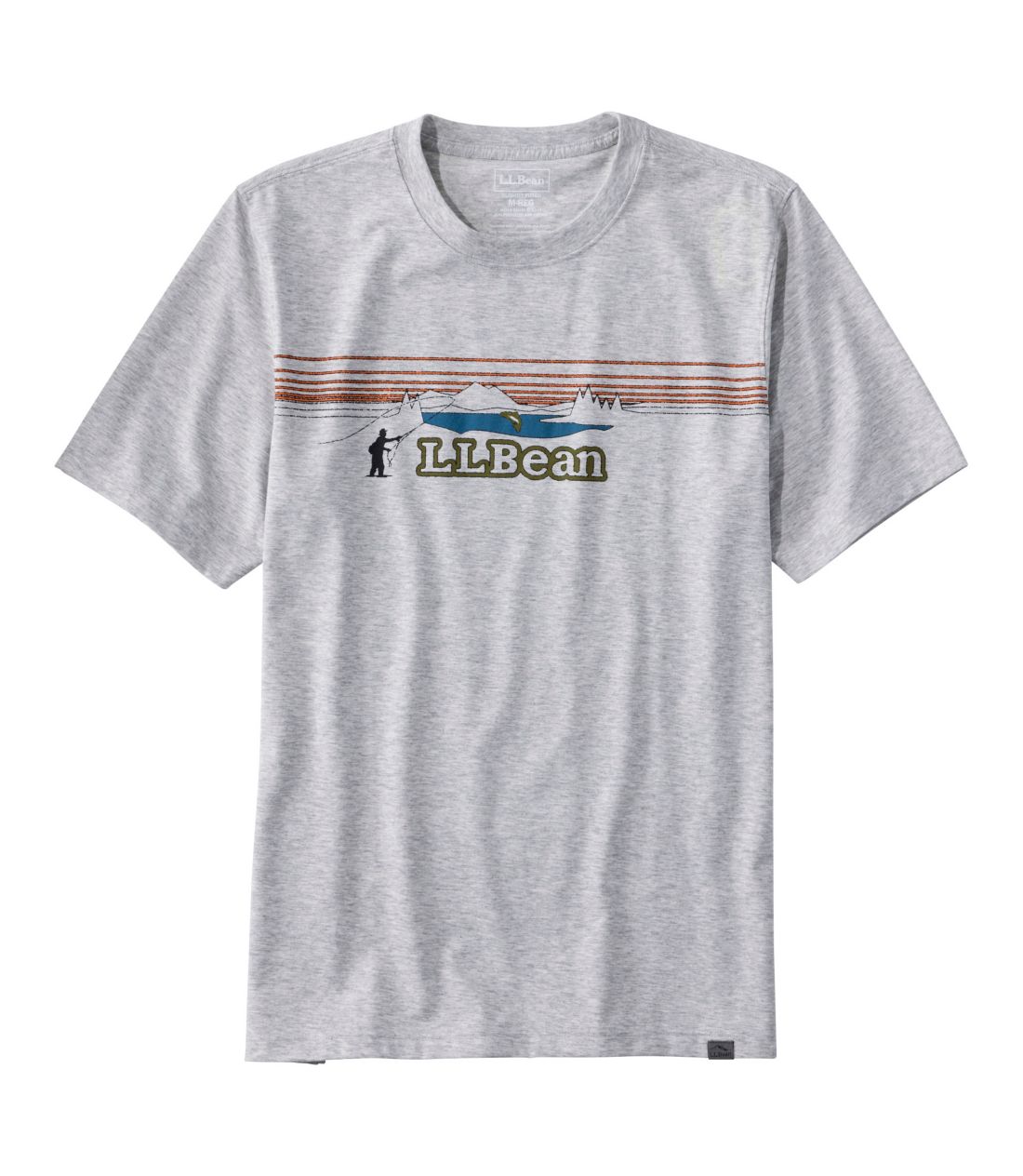 テクニカル・フィッシング・グラフィック・ティ、半袖