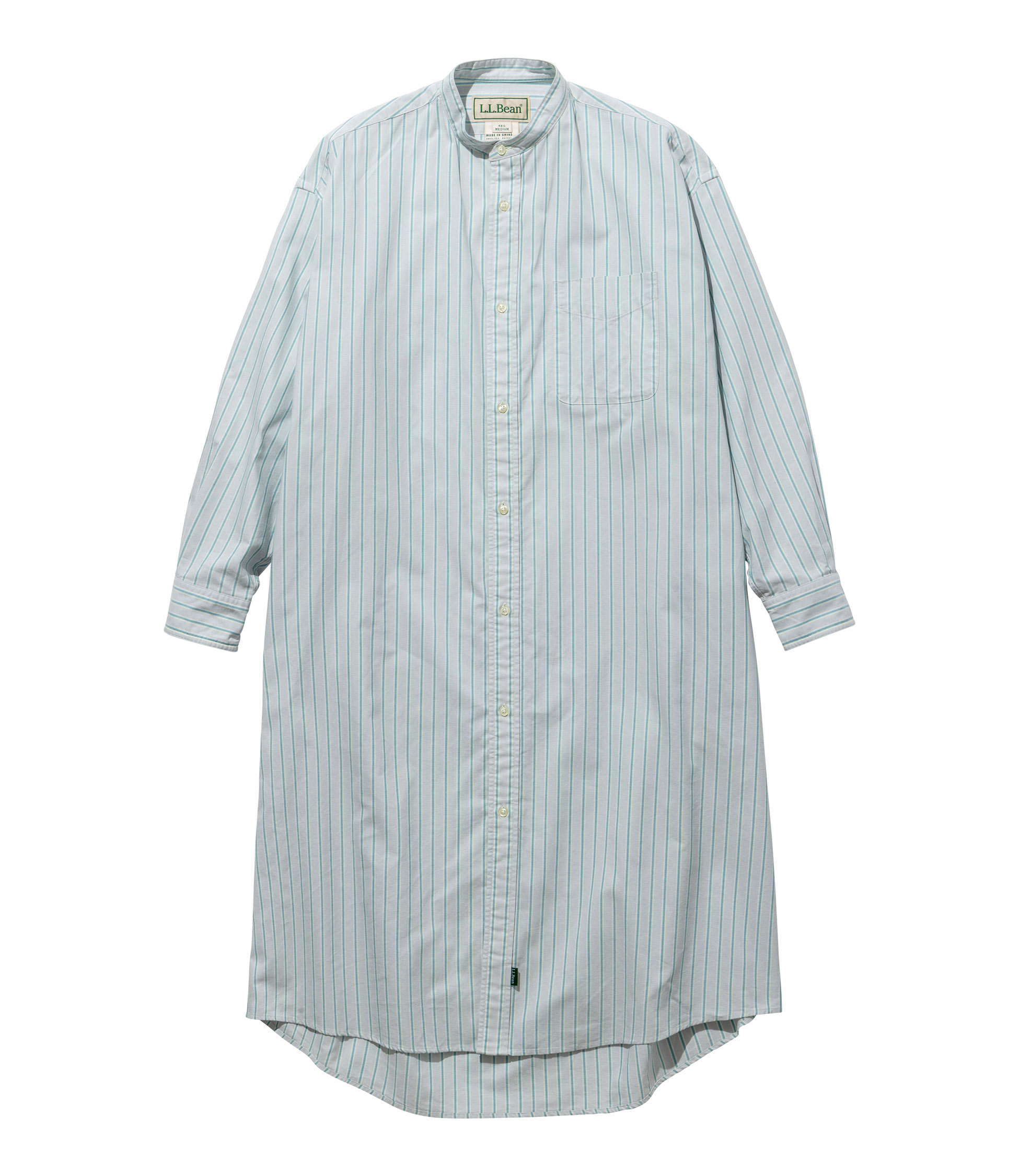 オロノ・ロングスリーブ・ロング・シャツ