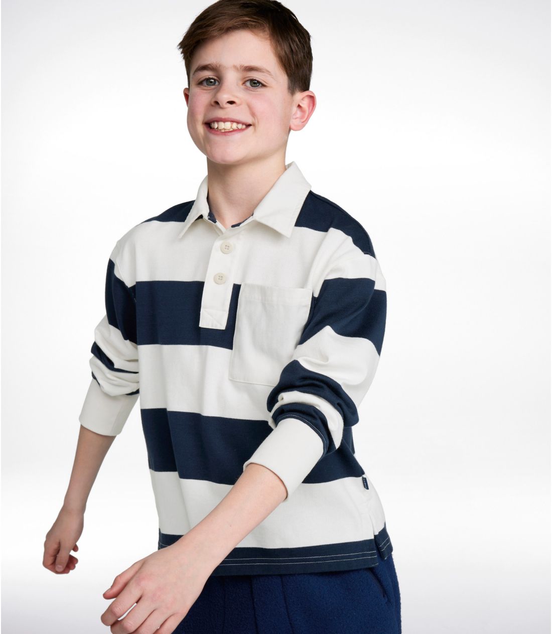 キッズ・ストライプ・ラグビー・シャツ 通販｜L.L.Bean公式オンライン