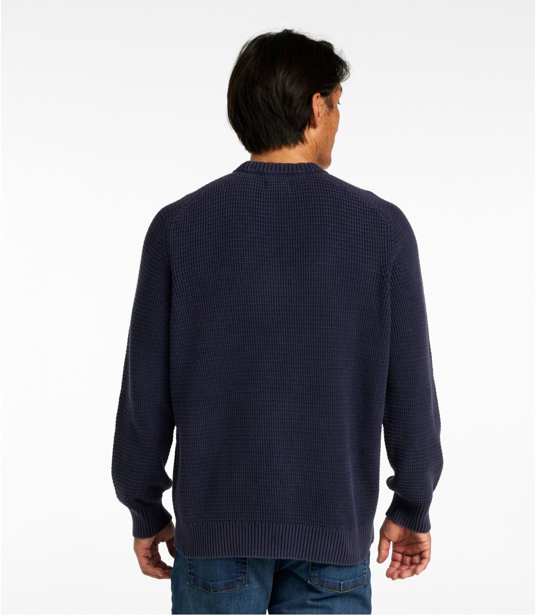 DAVID VALLS　メンズ　コットン混　ニット　スペイン製　 ラメ糸 UNDYED（アンダイド） ワッフル カーディガン カラード